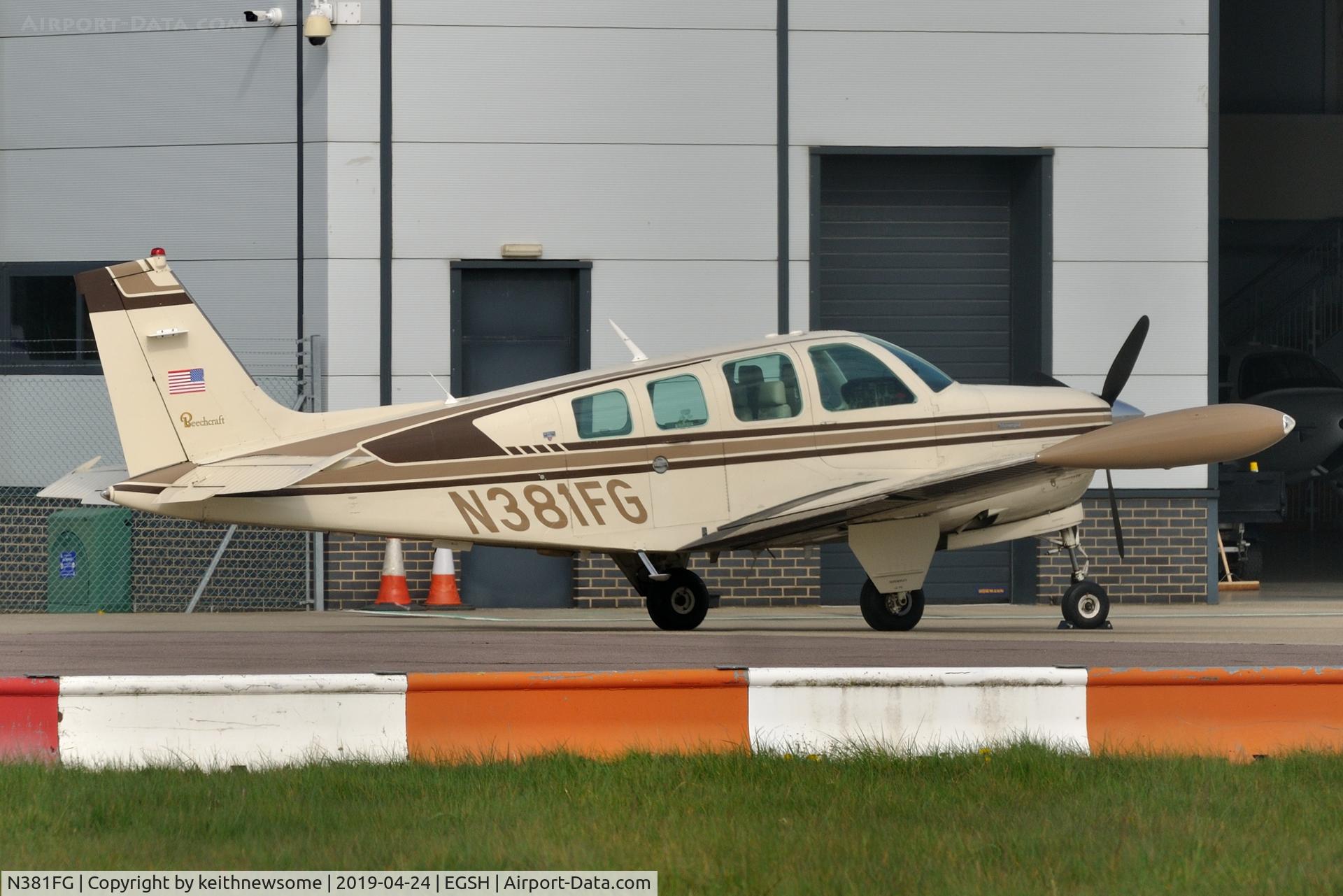 N381FG, Beechcraft A36TC Bonanza C/N EA-249, Return Visitor.