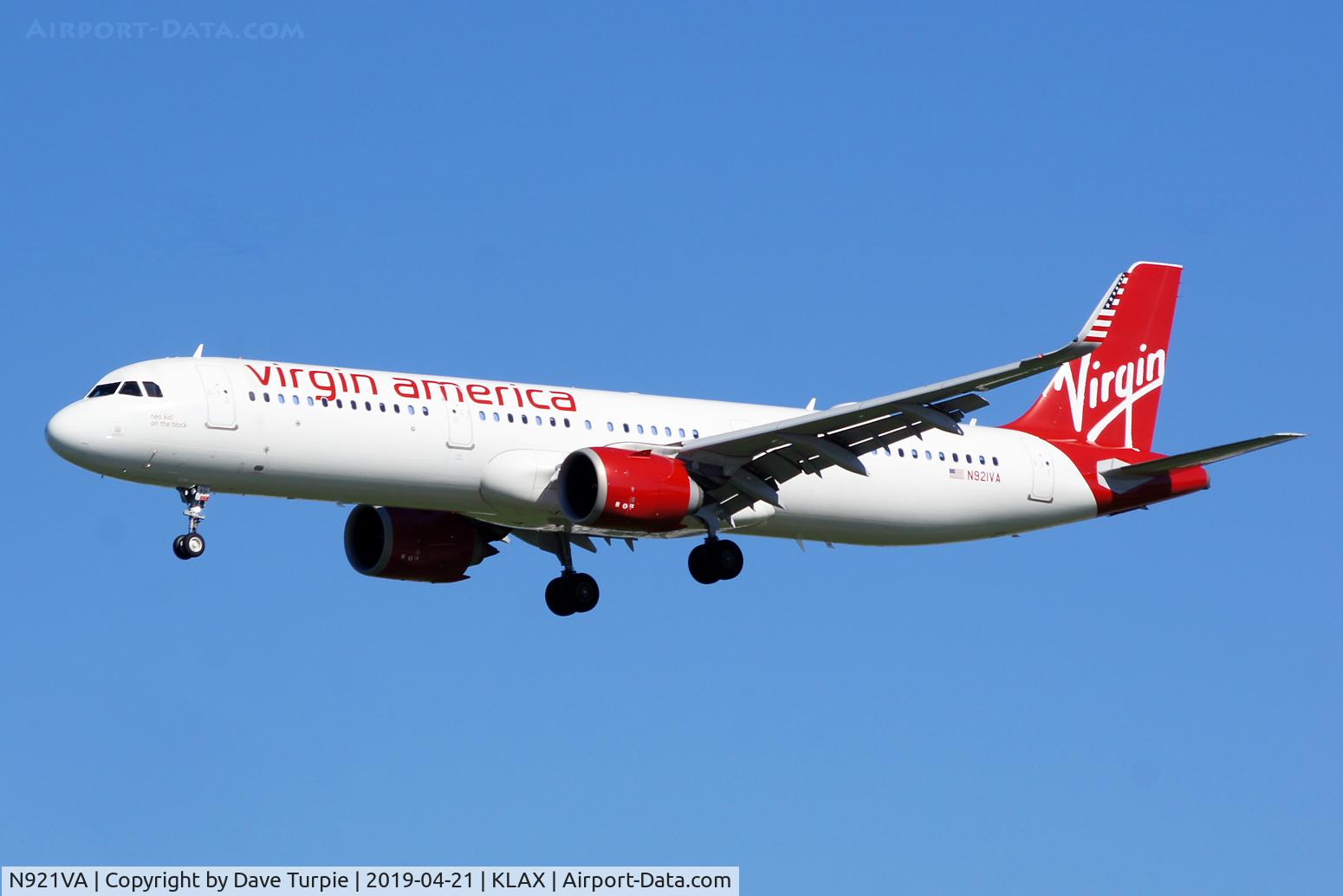 N921VA, 2017 Airbus A321-253N C/N 7589, No comment.
