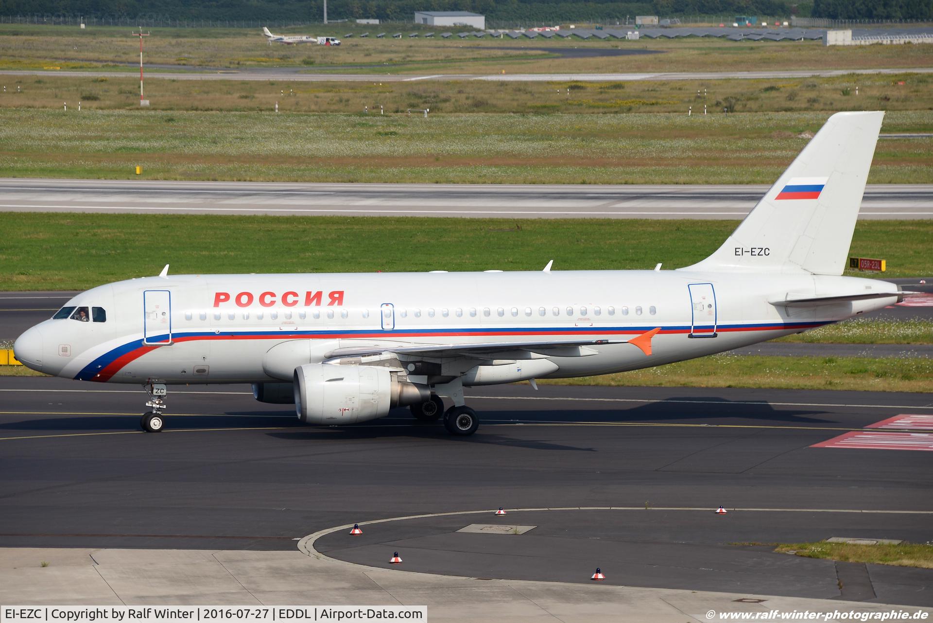 EI-EZC, 2006 Airbus A319-112 C/N 2879, Airbus A319-112 - R4 SDM Rossiya - 2879 - EI-EZC - 27.07.2016 - DUS