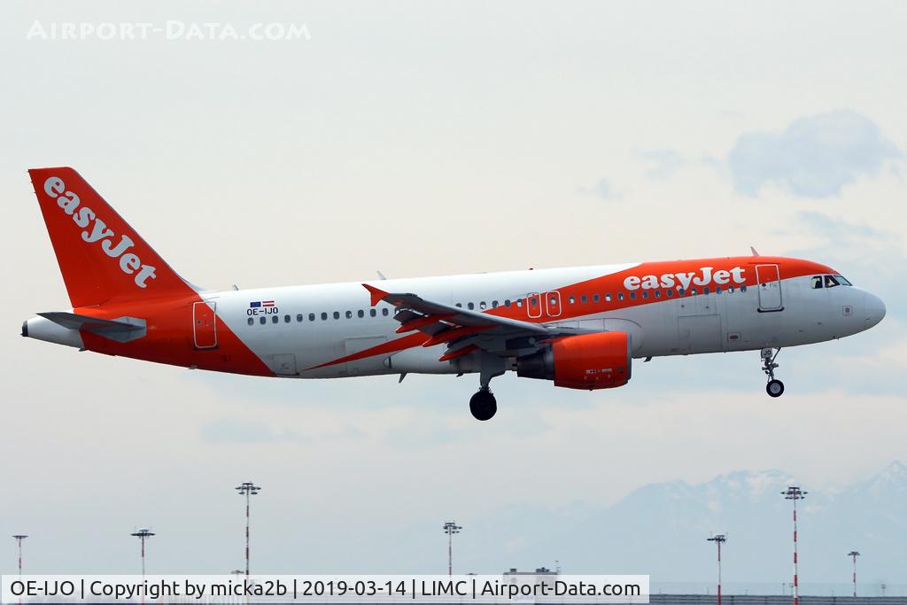 OE-IJO, 2009 Airbus A320-214 C/N 3922, Landing
