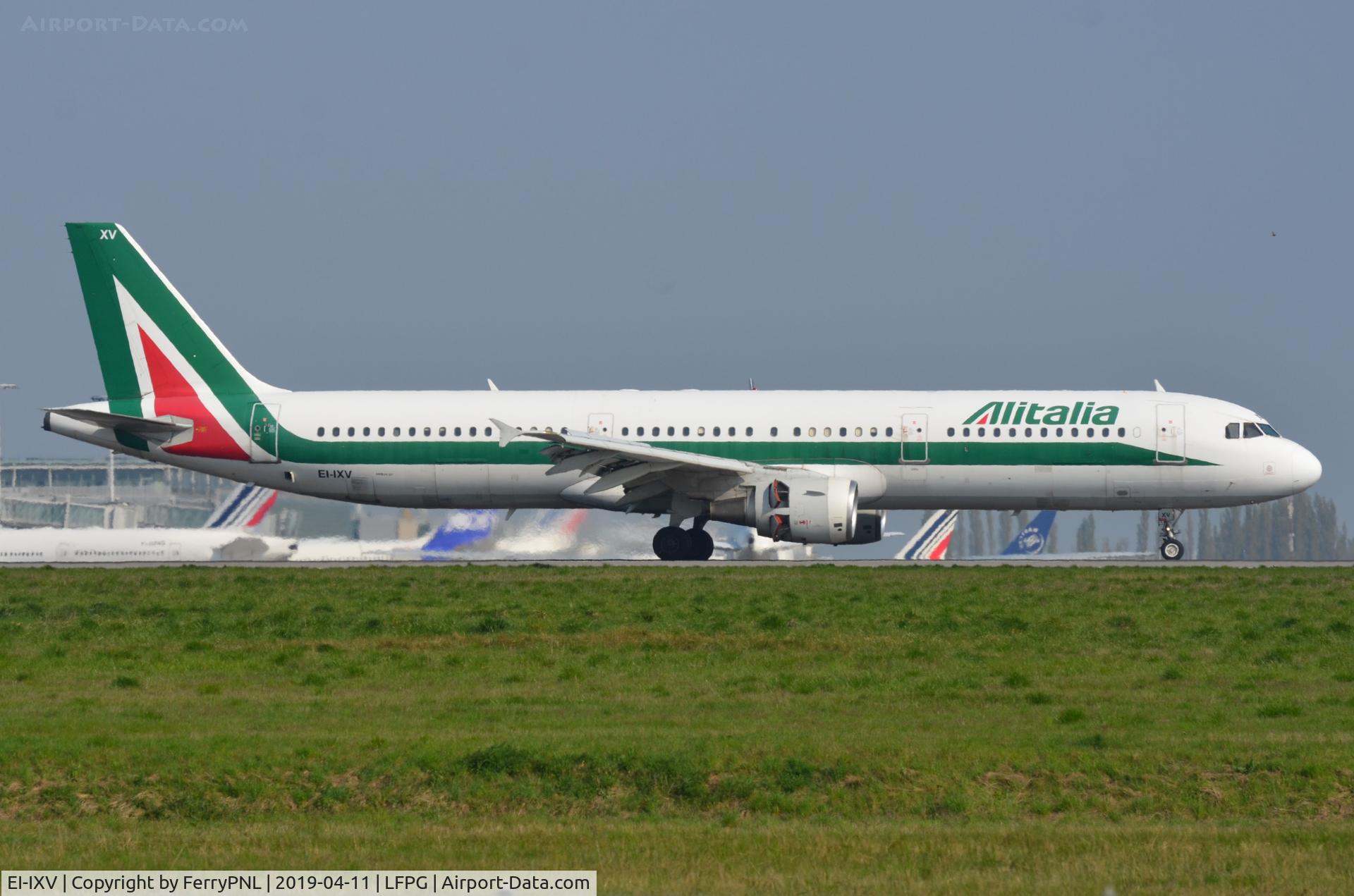 EI-IXV, 1998 Airbus A321-112 C/N 819, Alitalia A321
