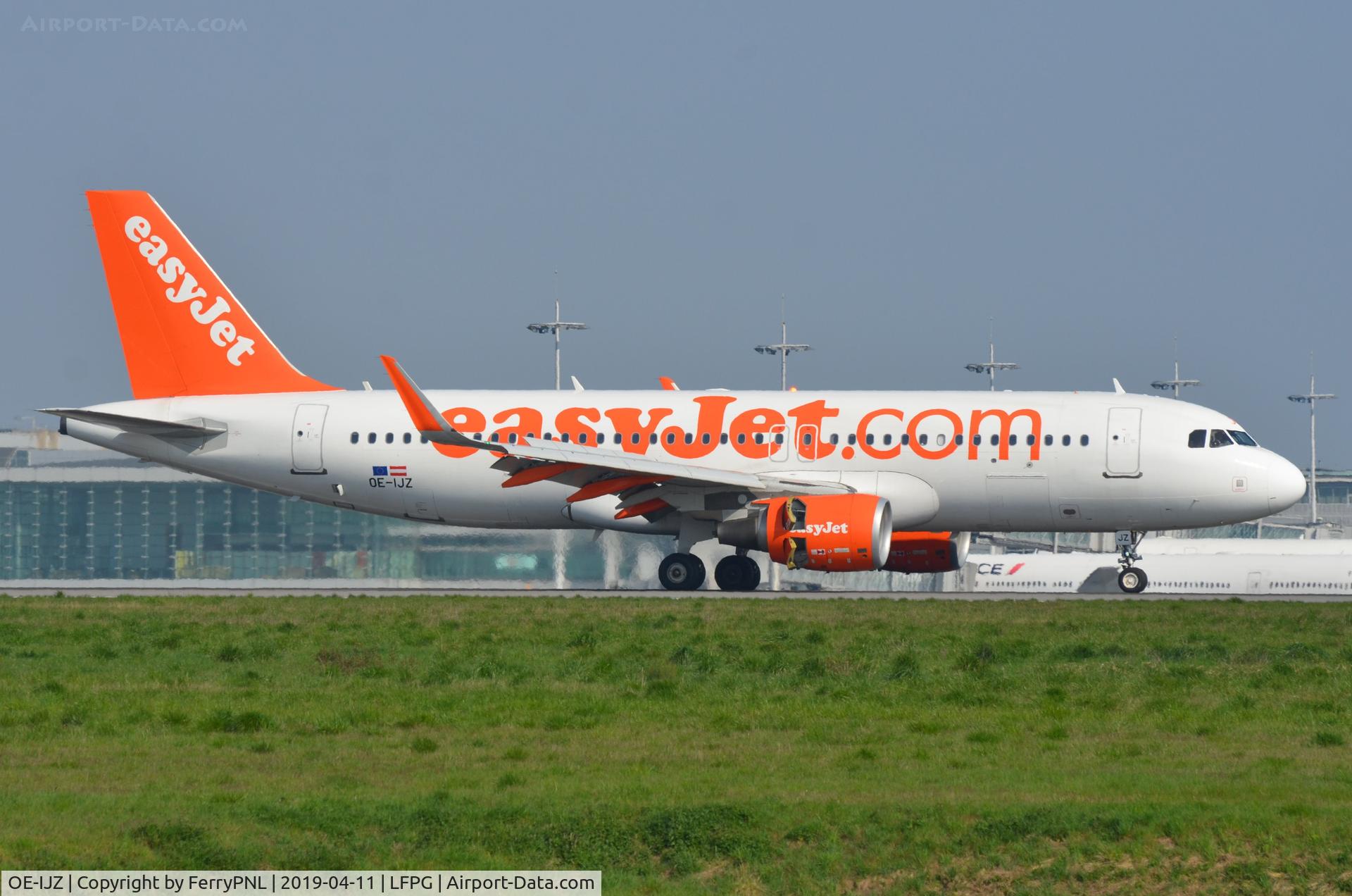 OE-IJZ, 2015 Airbus A320-214 C/N 6502, Arrival of Easyjet A320