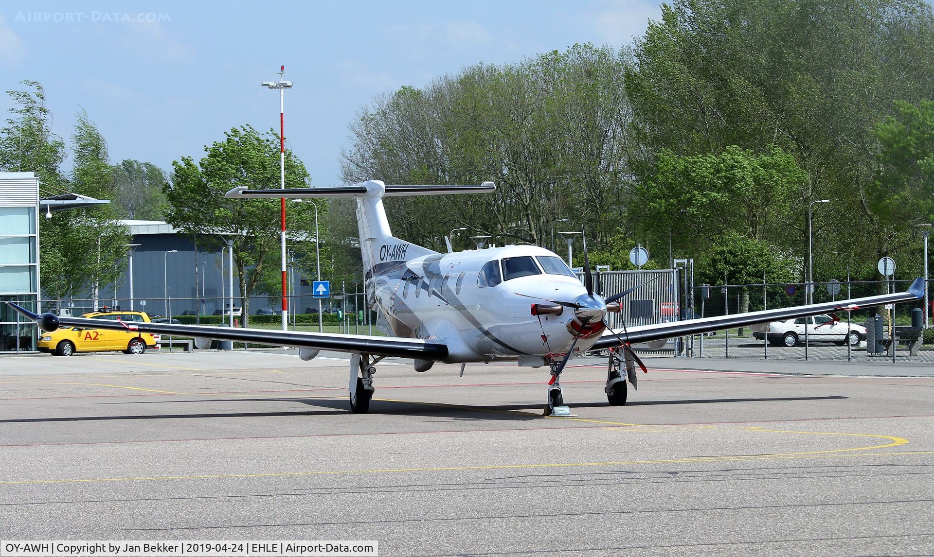OY-AWH, 2018 Pilatus PC-12/47E C/N 1816, Lelystad Airport