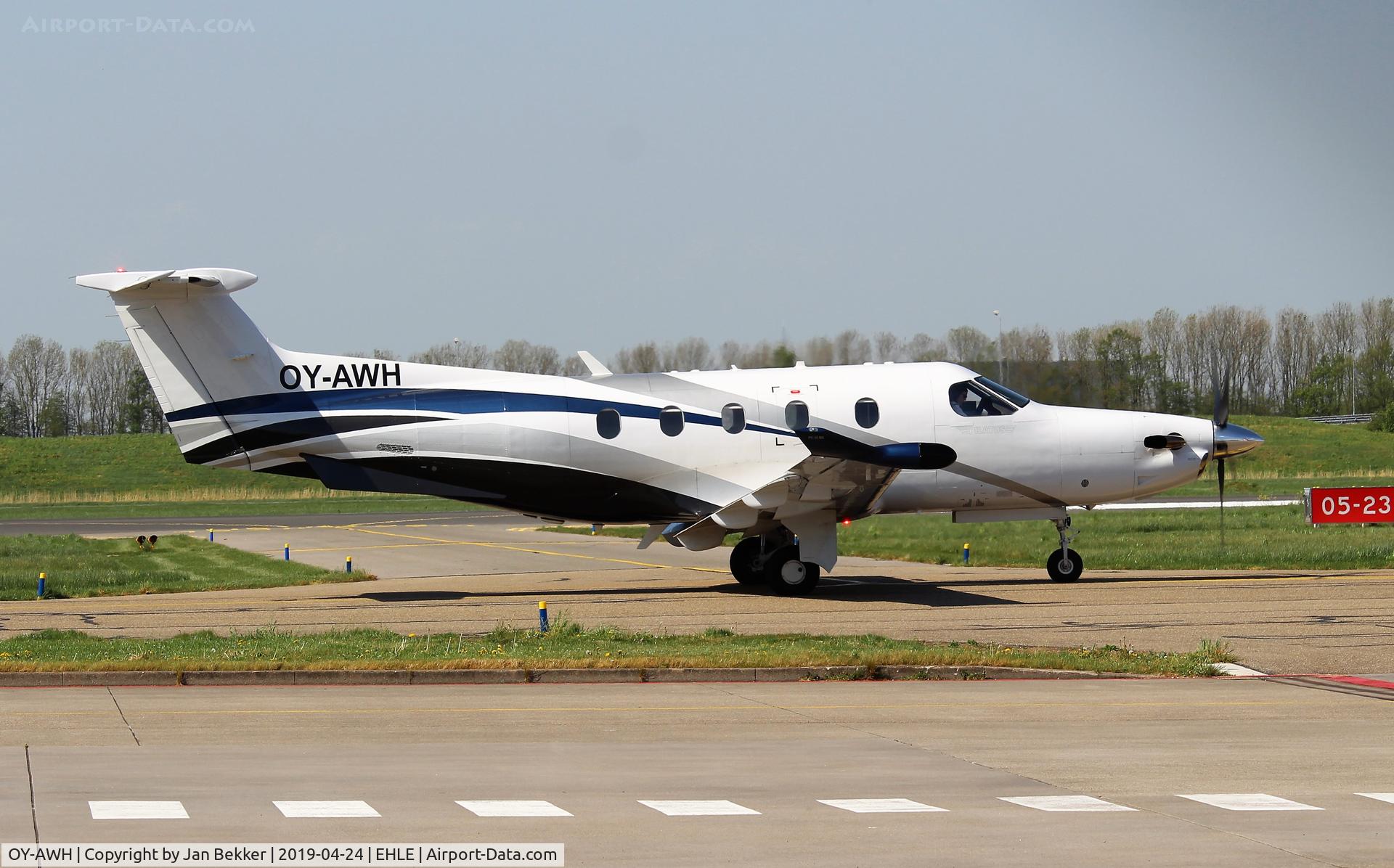 OY-AWH, 2018 Pilatus PC-12/47E C/N 1816, Lelystad Airport