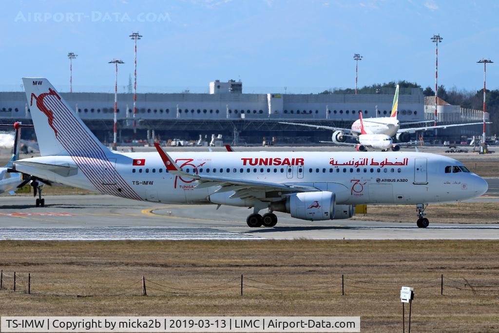 TS-IMW, 2014 Airbus A320-214 C/N 6338, Taxiing