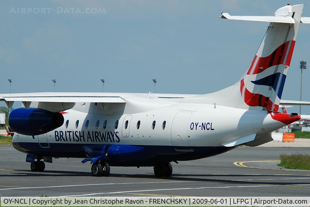 OY-NCL, 2001 Fairchild Dornier 328-310 328JET C/N 3192, Sun-Air of Scandinavia>British Airways