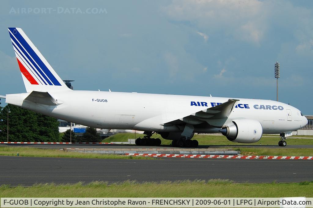 F-GUOB, 2008 Boeing 777-F28 C/N 32965, Air France Cargo