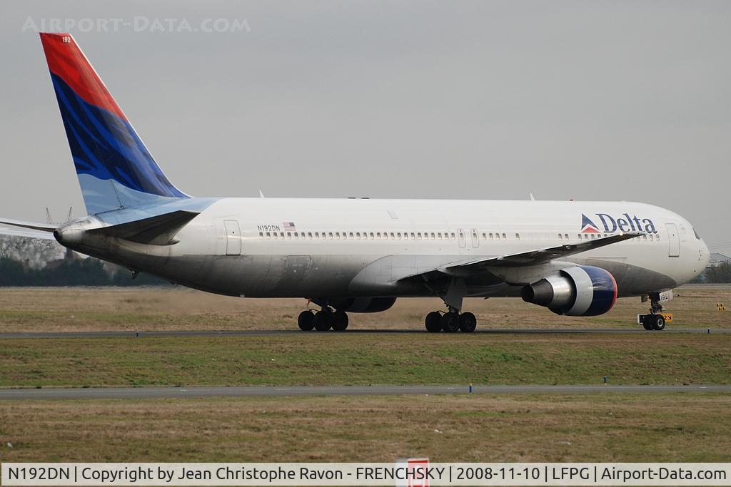 N192DN, 1997 Boeing 767-332 C/N 28449, Delta Air Lines (rg 06/27/1997 DL, winglets installed)