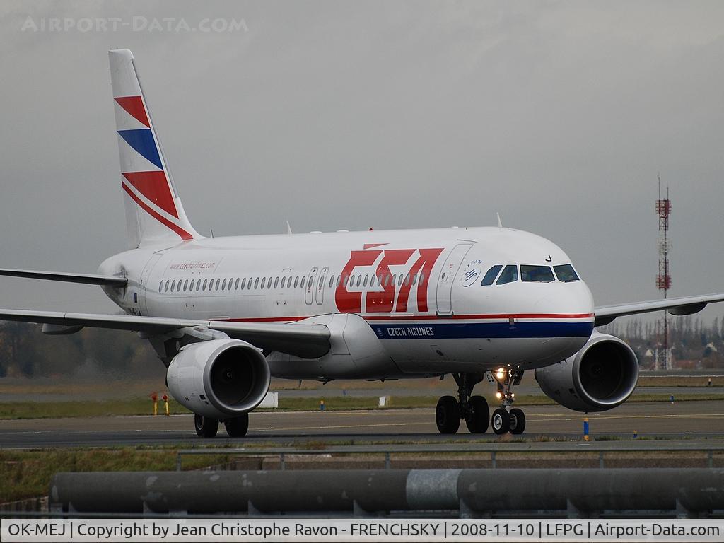 OK-MEJ, 2007 Airbus A320-214 C/N 3097, CSA Czech Airlines