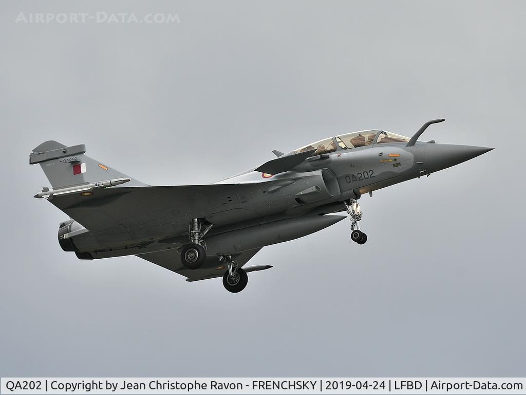 QA202, 2018 Dassault Rafale DQ C/N 202, Qatar Emiri Air Force callsign 