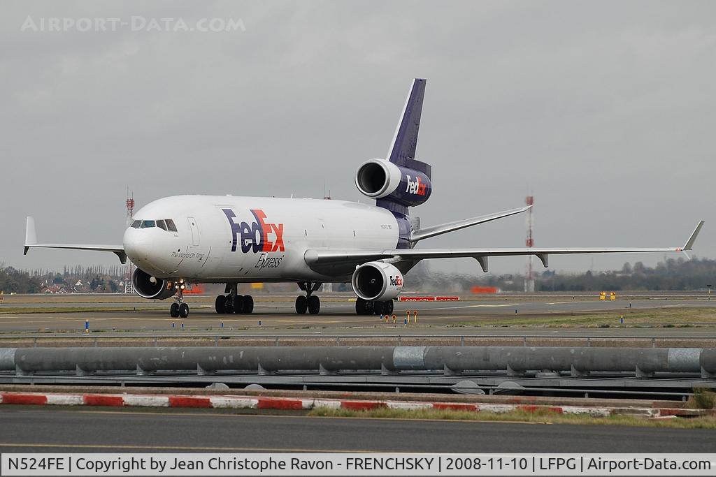 N524FE, 1993 McDonnell Douglas MD-11F C/N 48480, 