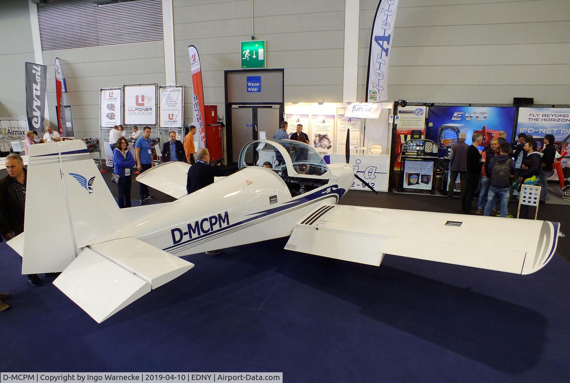 D-MCPM, Alpi Aviation Pioneer 200 C/N unknown_d-mcpm, Alpi Aviation Pioneer 200 at the AERO 2019, Friedrichshafen