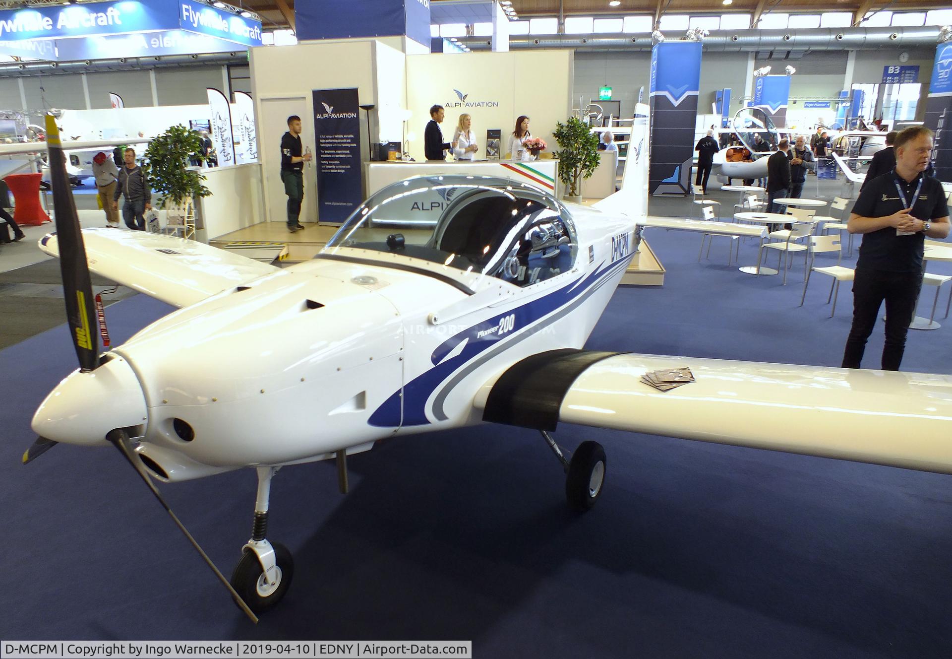 D-MCPM, Alpi Aviation Pioneer 200 C/N unknown_d-mcpm, Alpi Aviation Pioneer 200 at the AERO 2019, Friedrichshafen