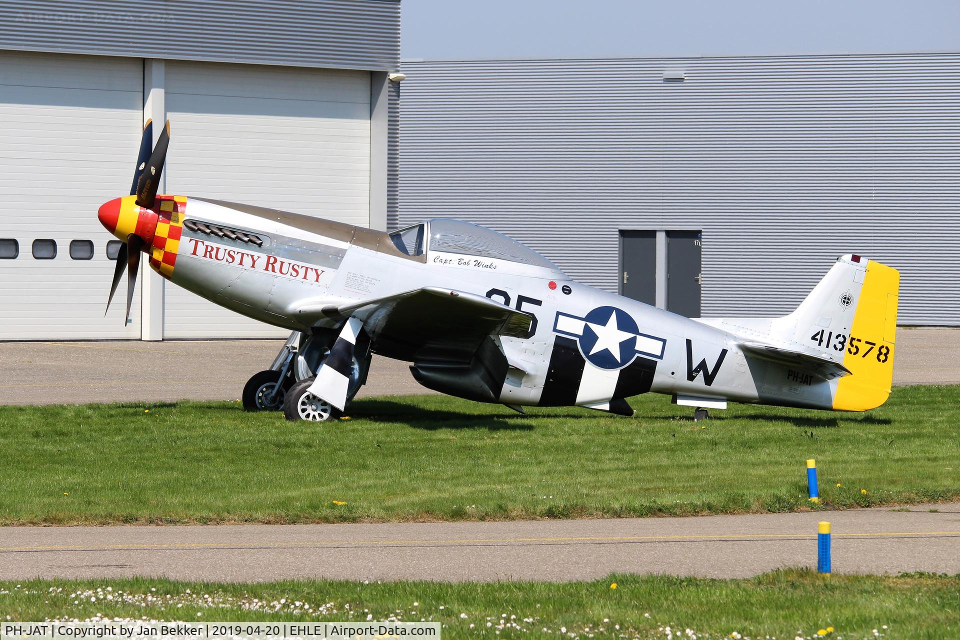 PH-JAT, 1944 North American P-51D Mustang C/N 122-41463, Lelystad Airport