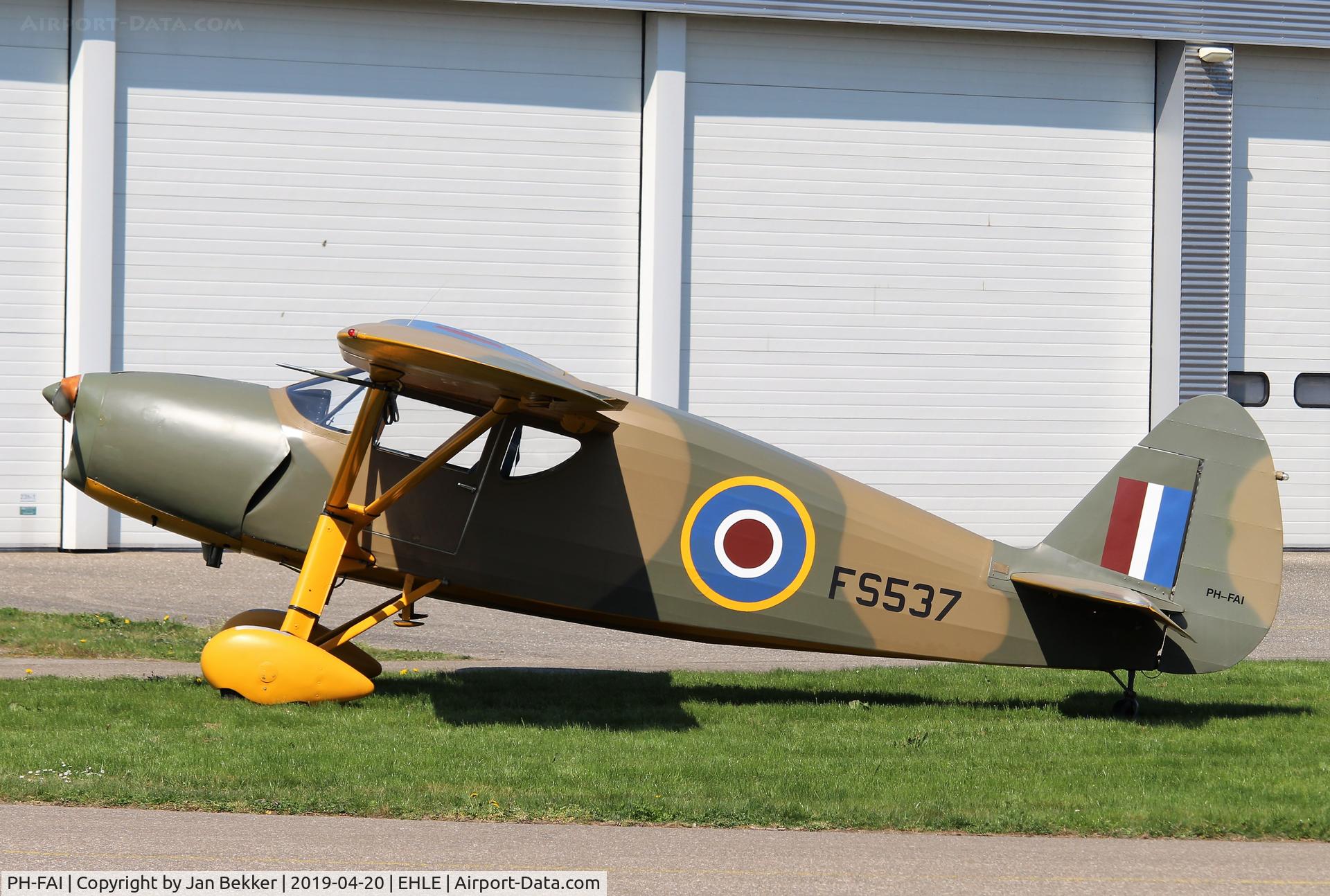 PH-FAI, 1939 Fairchild UC-61A Argus II (24W-41A) C/N 418, Lelystad Airport