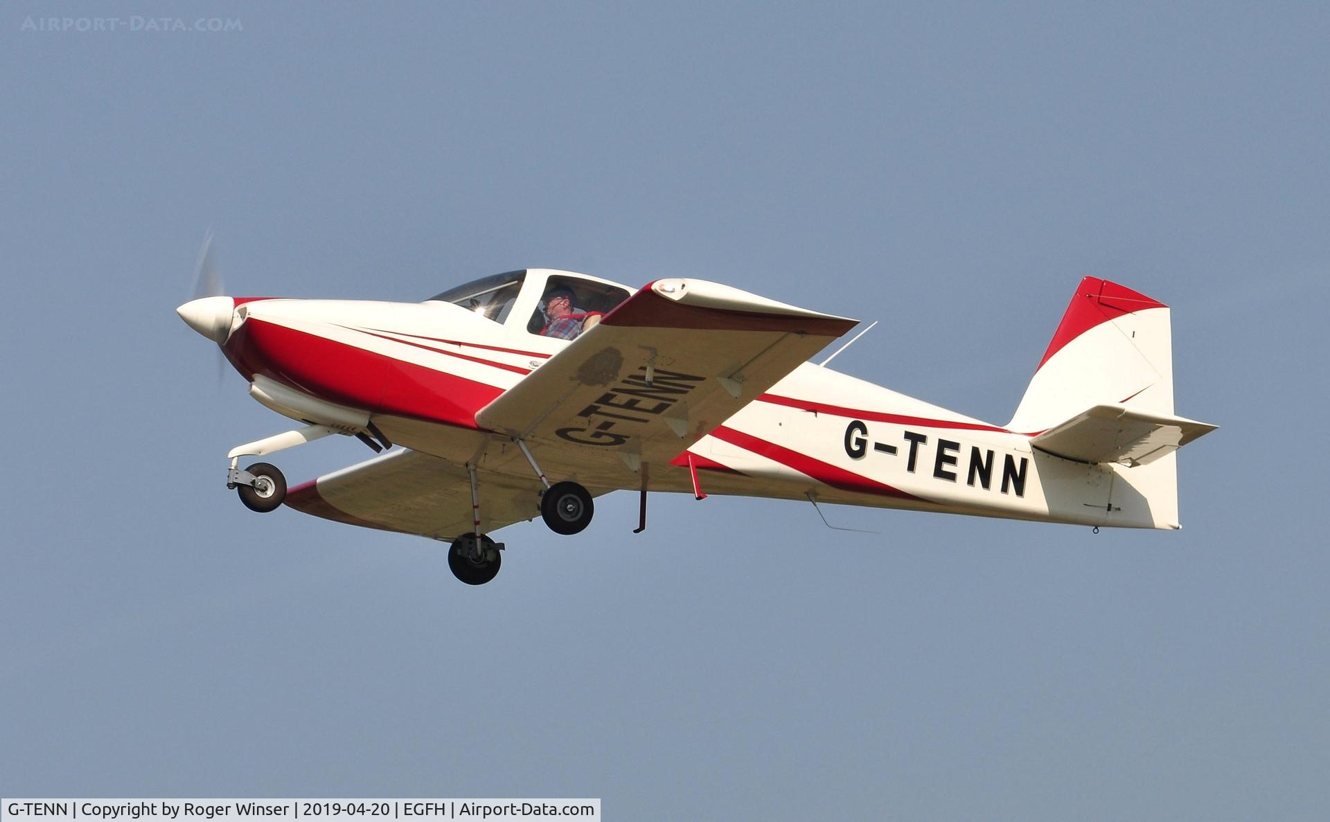 G-TENN, 2016 Vans RV-10 C/N LAA 339-15222, Resident RV-10 departing Runway 22.