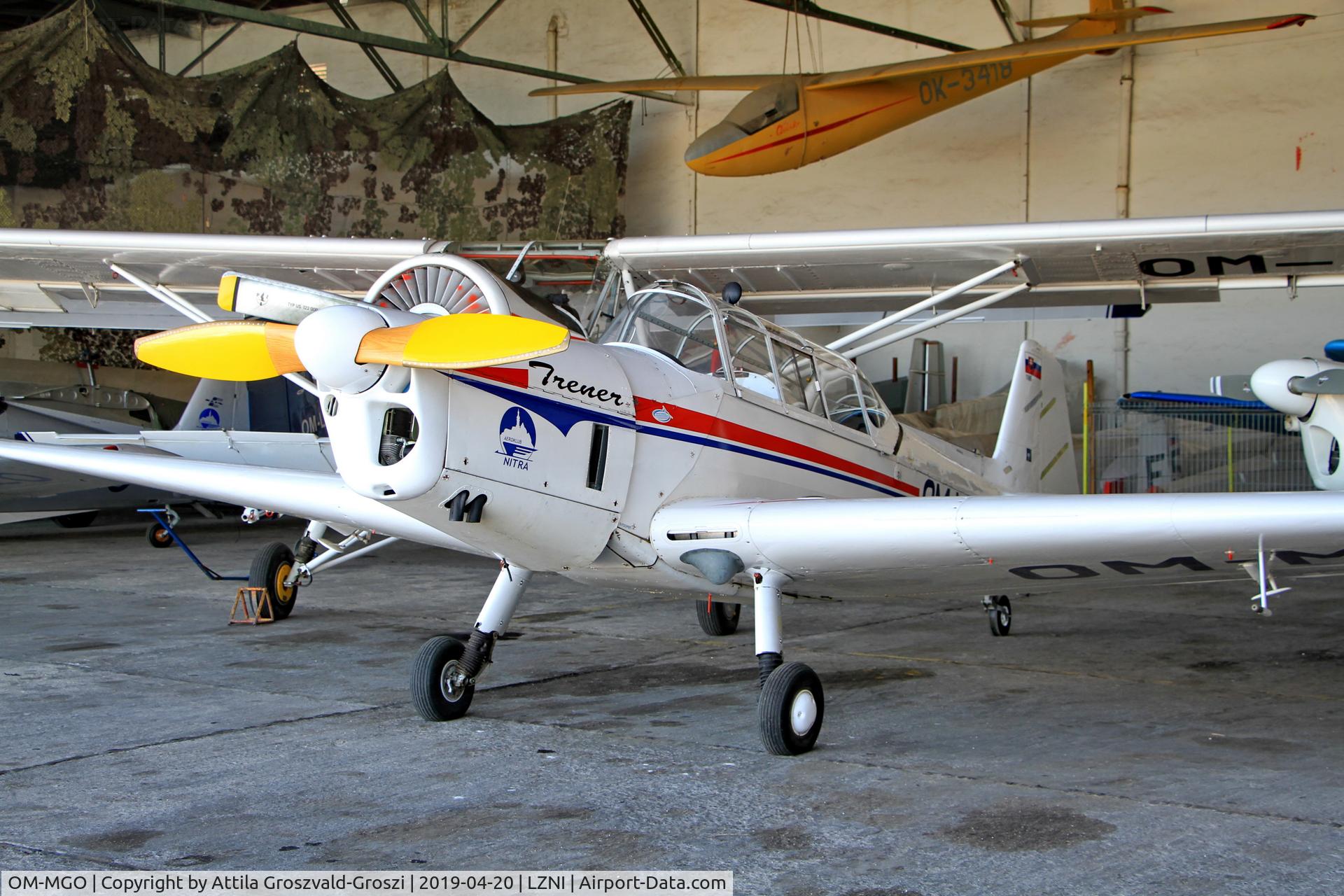OM-MGO, Zlín Z-226MS Trener C/N 186, LZNI - Nitra Airport, Slovakia