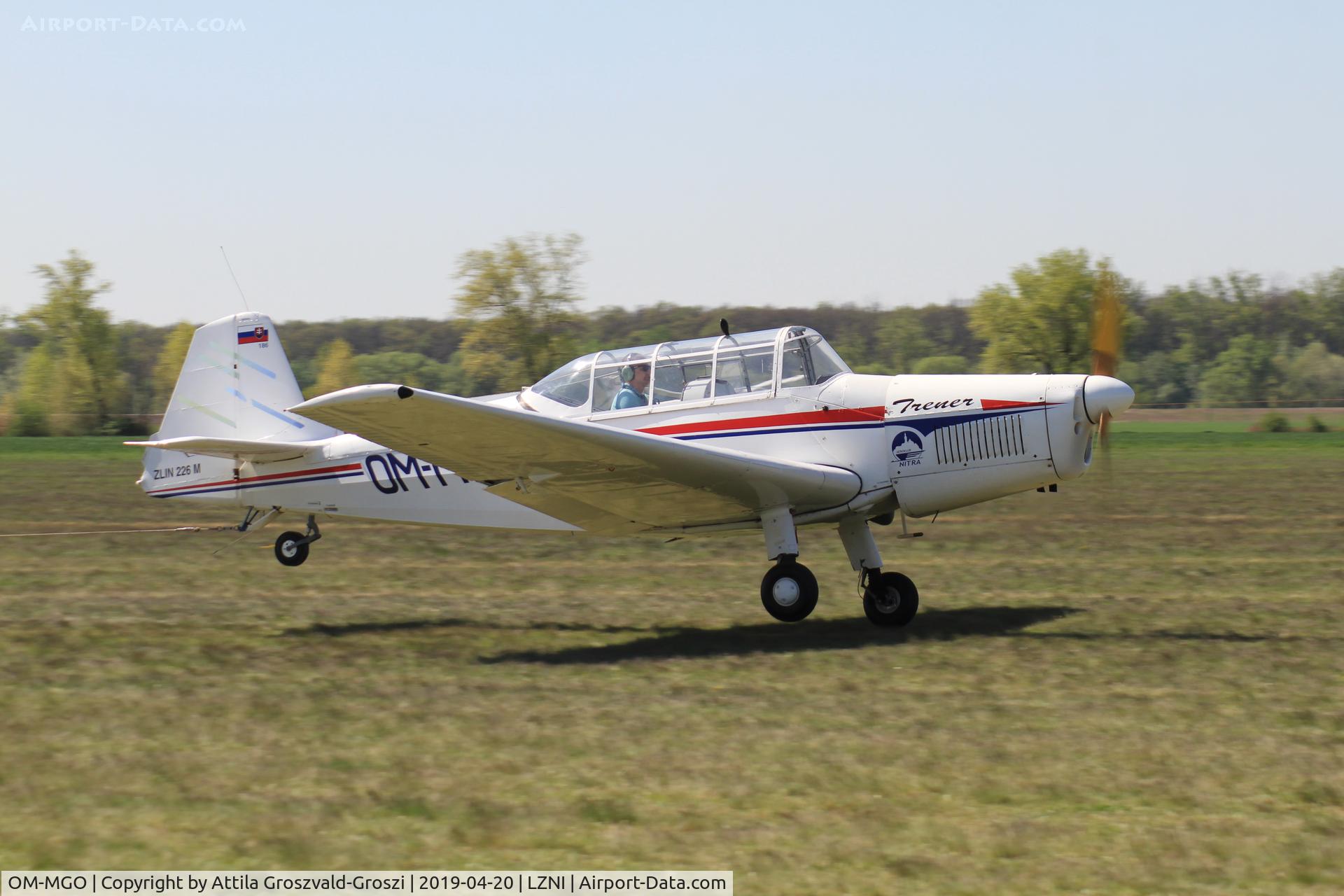 OM-MGO, Zlín Z-226MS Trener C/N 186, LZNI - Nitra Airport, Slovakia
