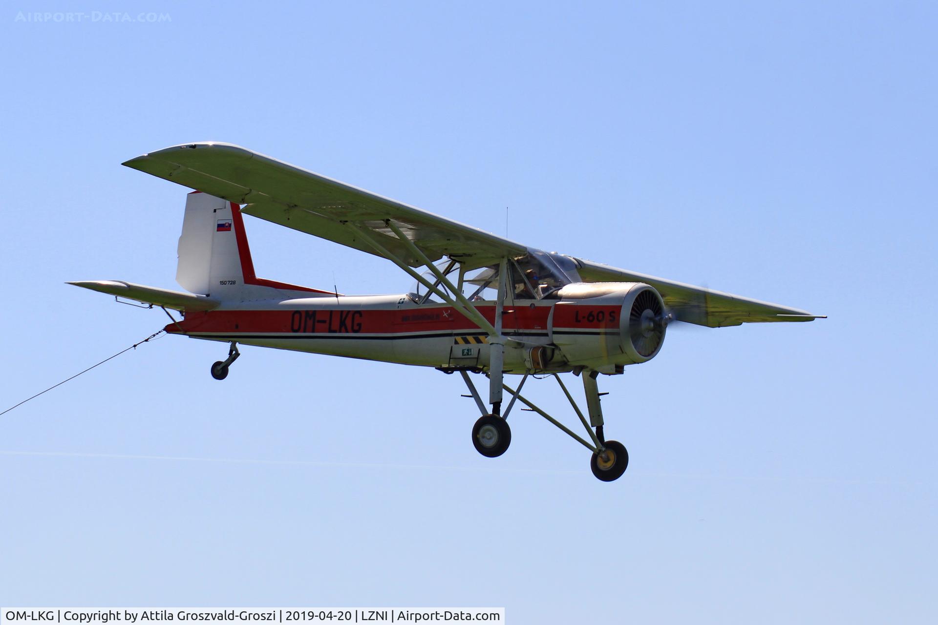 OM-LKG, Aero L-60S Brigadyr C/N 150728, LZNI - Nitra Airport, Slovakia