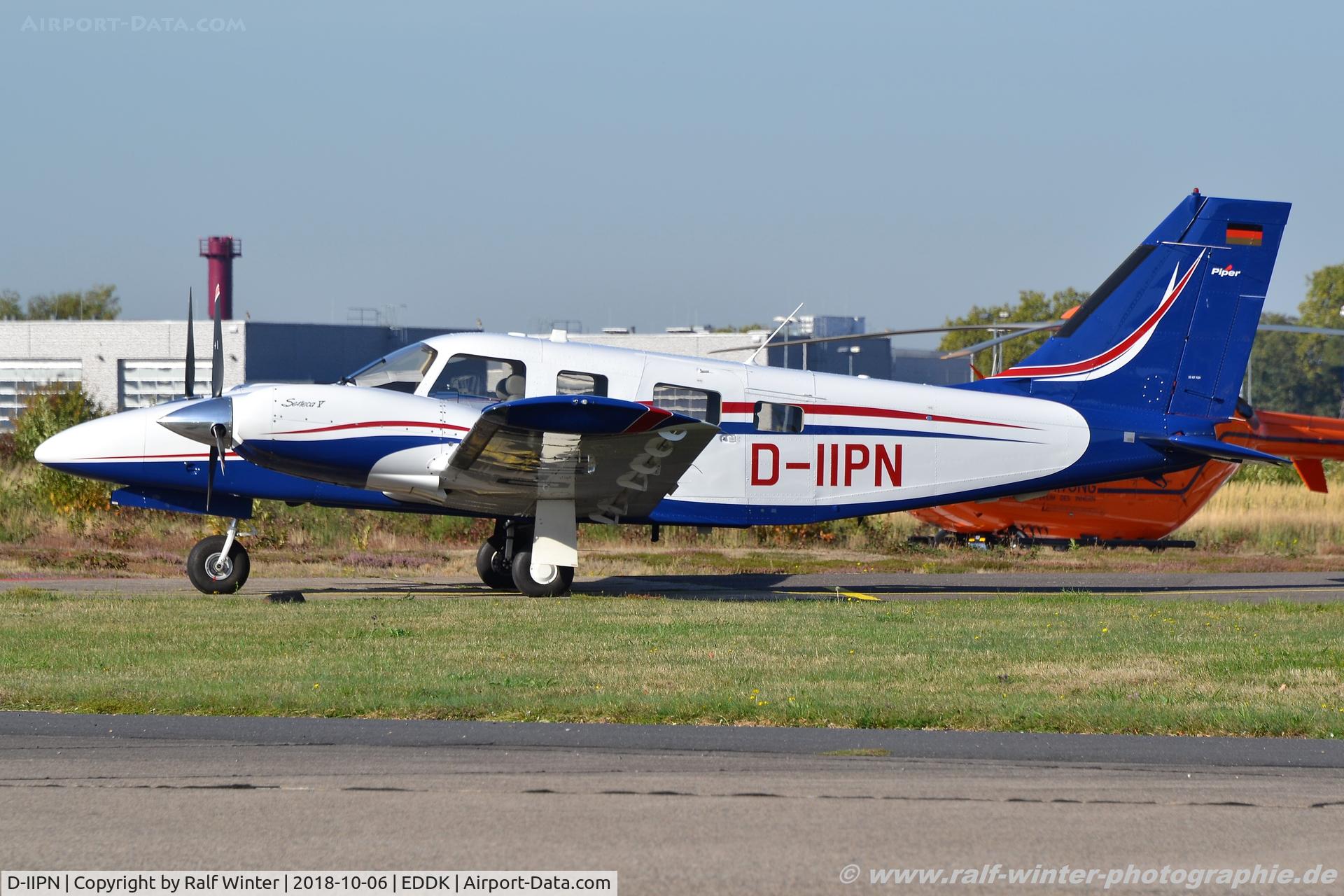 D-IIPN, Piper PA-34-220T Seneca C/N 3449102, Piper PA-34-220T Seneca V - Private - 3449102 - D-IIPN - 06.10.2018 - CGN