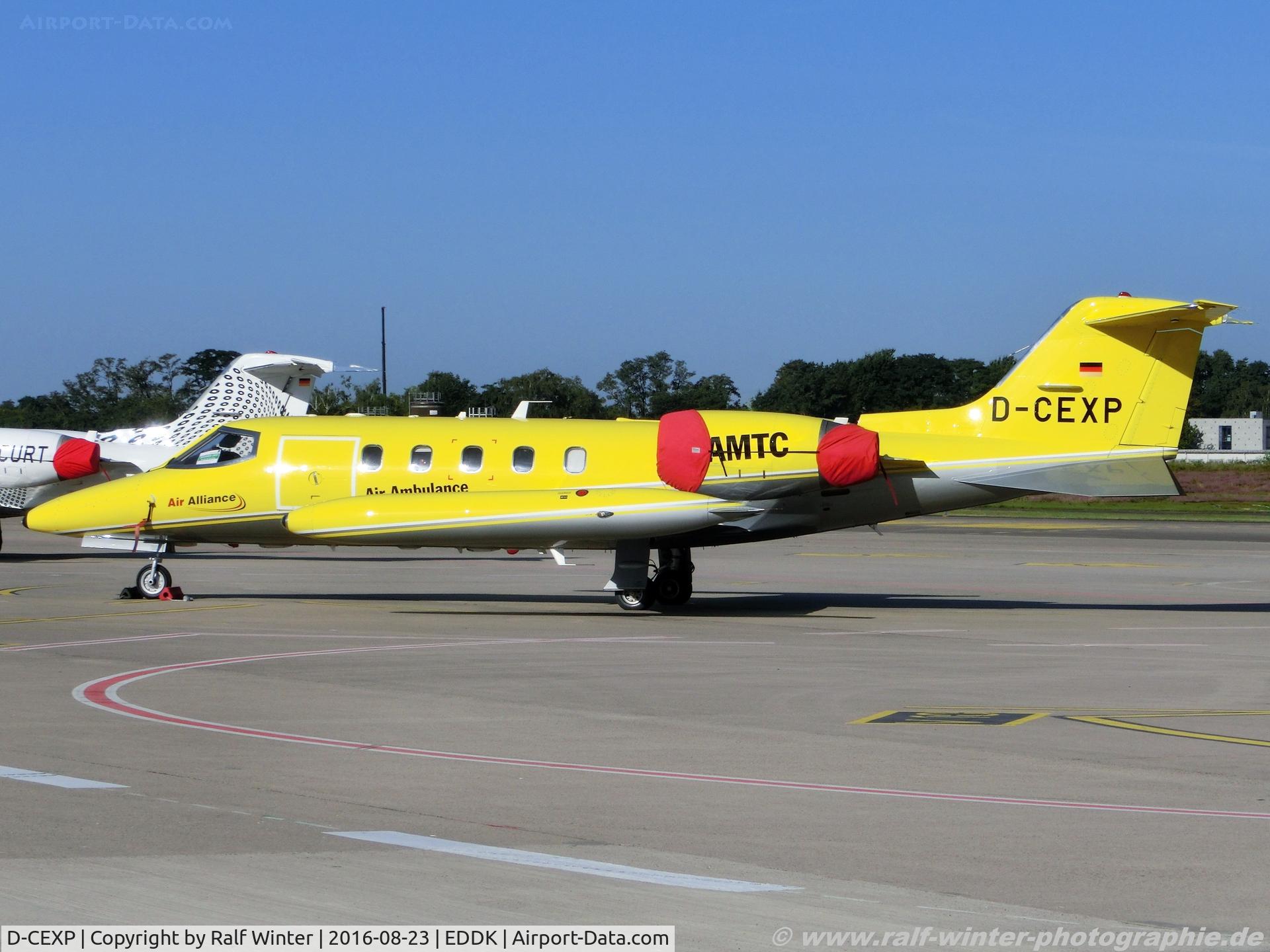 D-CEXP, 1986 Gates Learjet 35A C/N 616, Learjet 35A - AYY Air Alliance Express - 35-616 - D-CEXP - 23.08.2016 - CGN