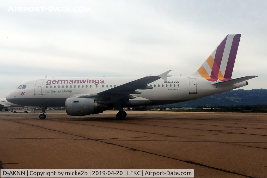D-AKNN, 1999 Airbus A319-112 C/N 1136, Parked. Scrapped in august 2021.