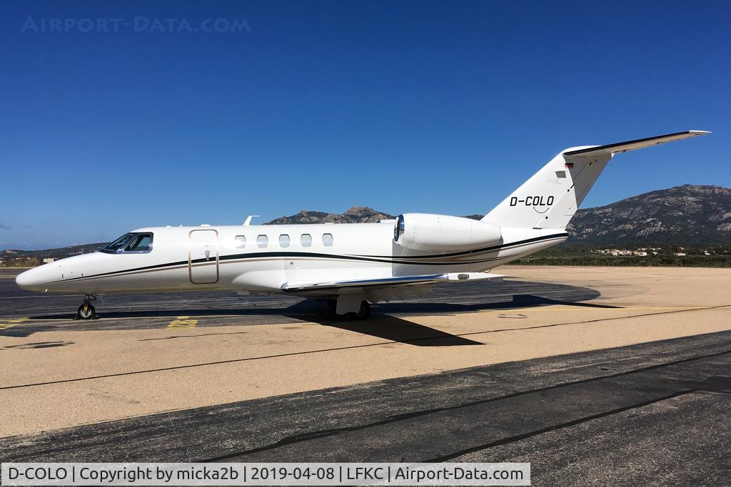 D-COLO, 2011 Cessna 525C CitationJet CJ4 C/N 525C-0044, Parked