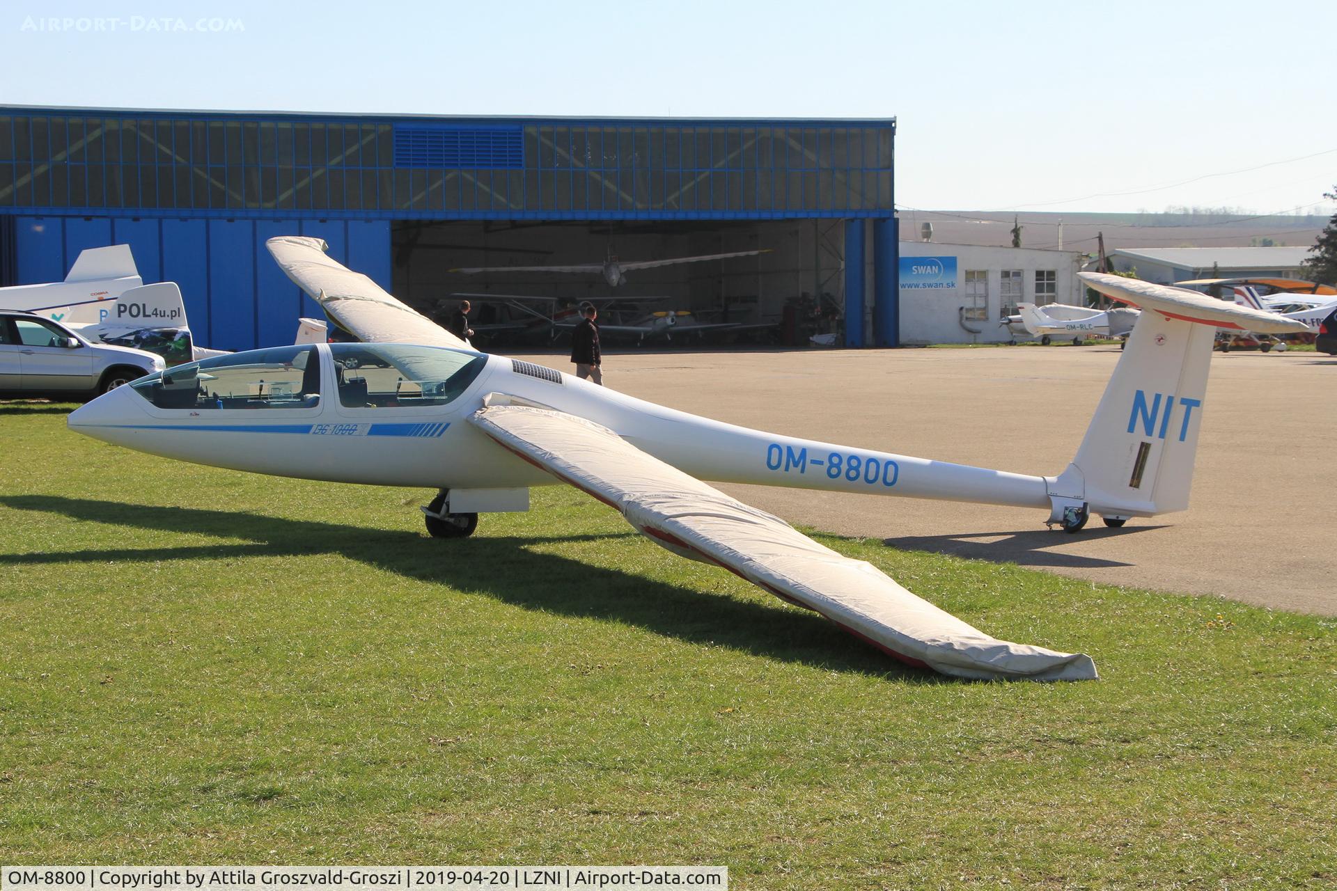 OM-8800, DG Flugzeugbau DG-1000 C/N 10-71T10, LZNI - Nitra Airport, Slovakia - Pribina Cup 2019