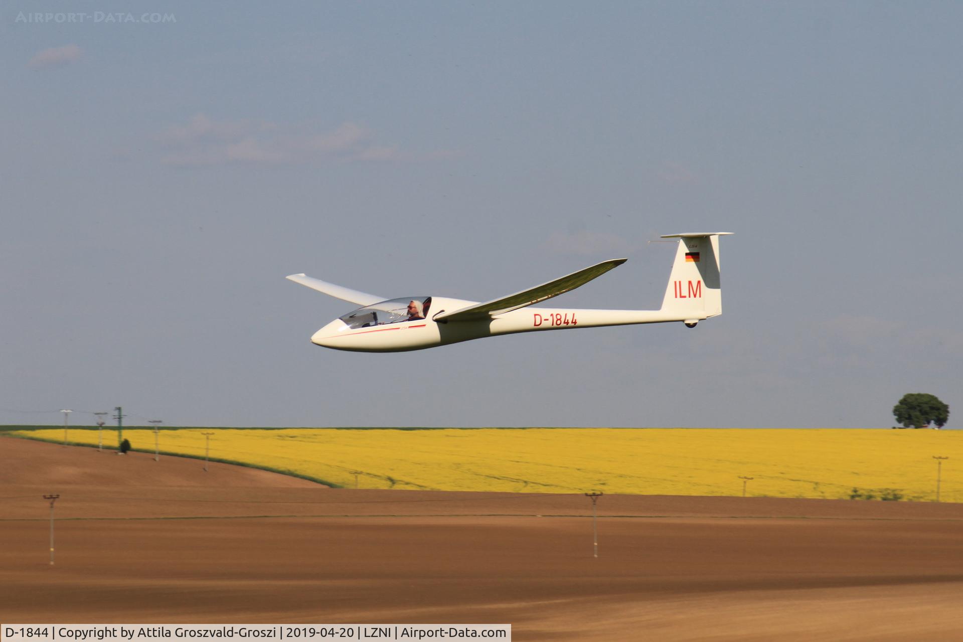 D-1844, Rolladen-Schneider LS 4A C/N 4743, LZNI - Nitra Airport, Slovakia - Pribina Cup 2019