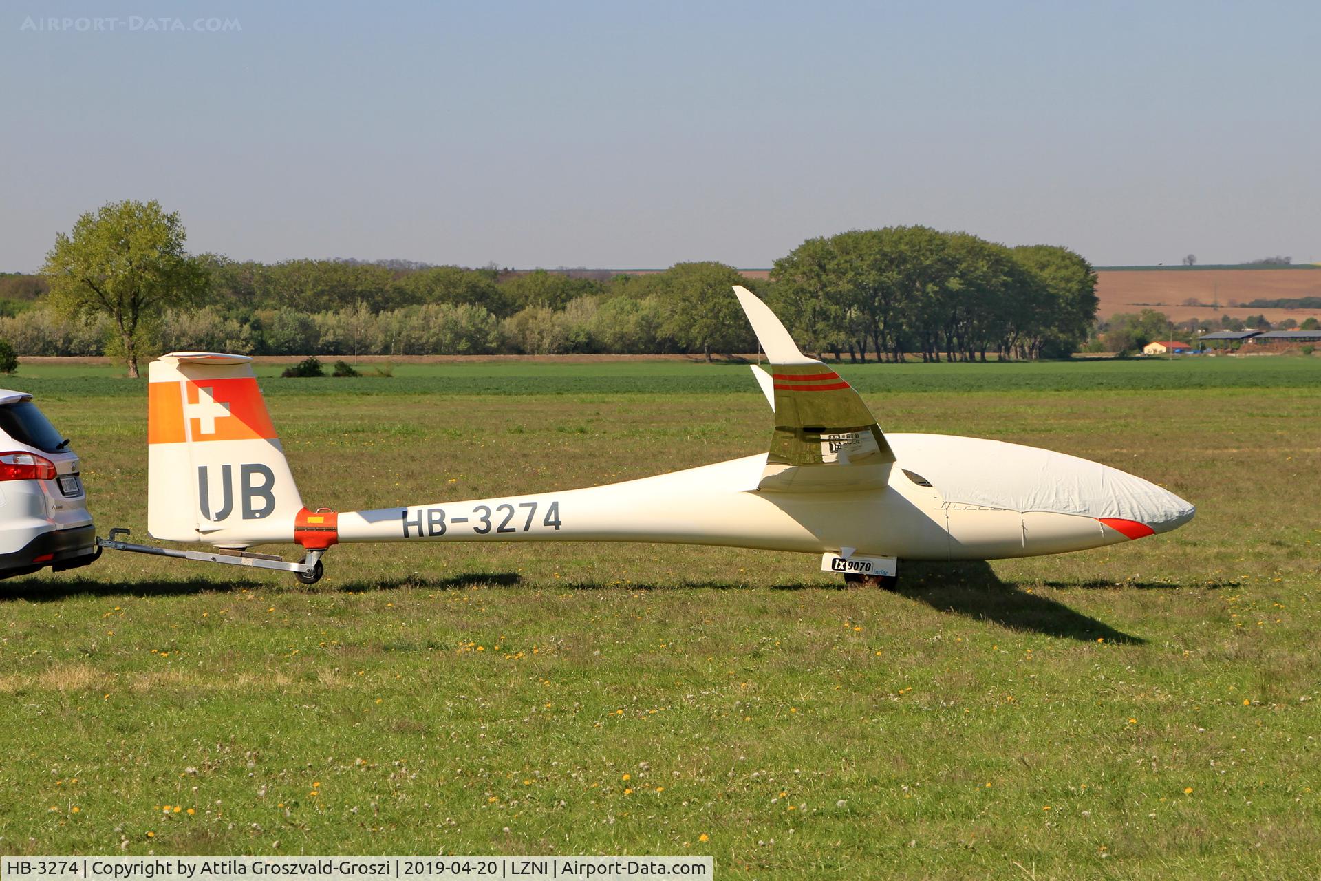 HB-3274, 1998 Schempp-Hirth Discus 2B C/N 19, LZNI - Nitra Airport, Slovakia - Pribina Cup 2019