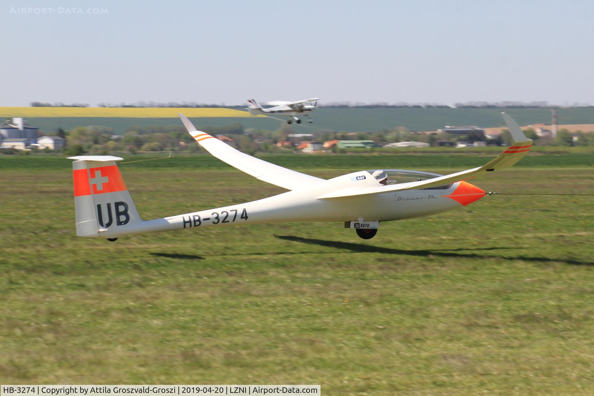 HB-3274, 1998 Schempp-Hirth Discus 2B C/N 19, LZNI - Nitra Airport, Slovakia - Pribina Cup 2019