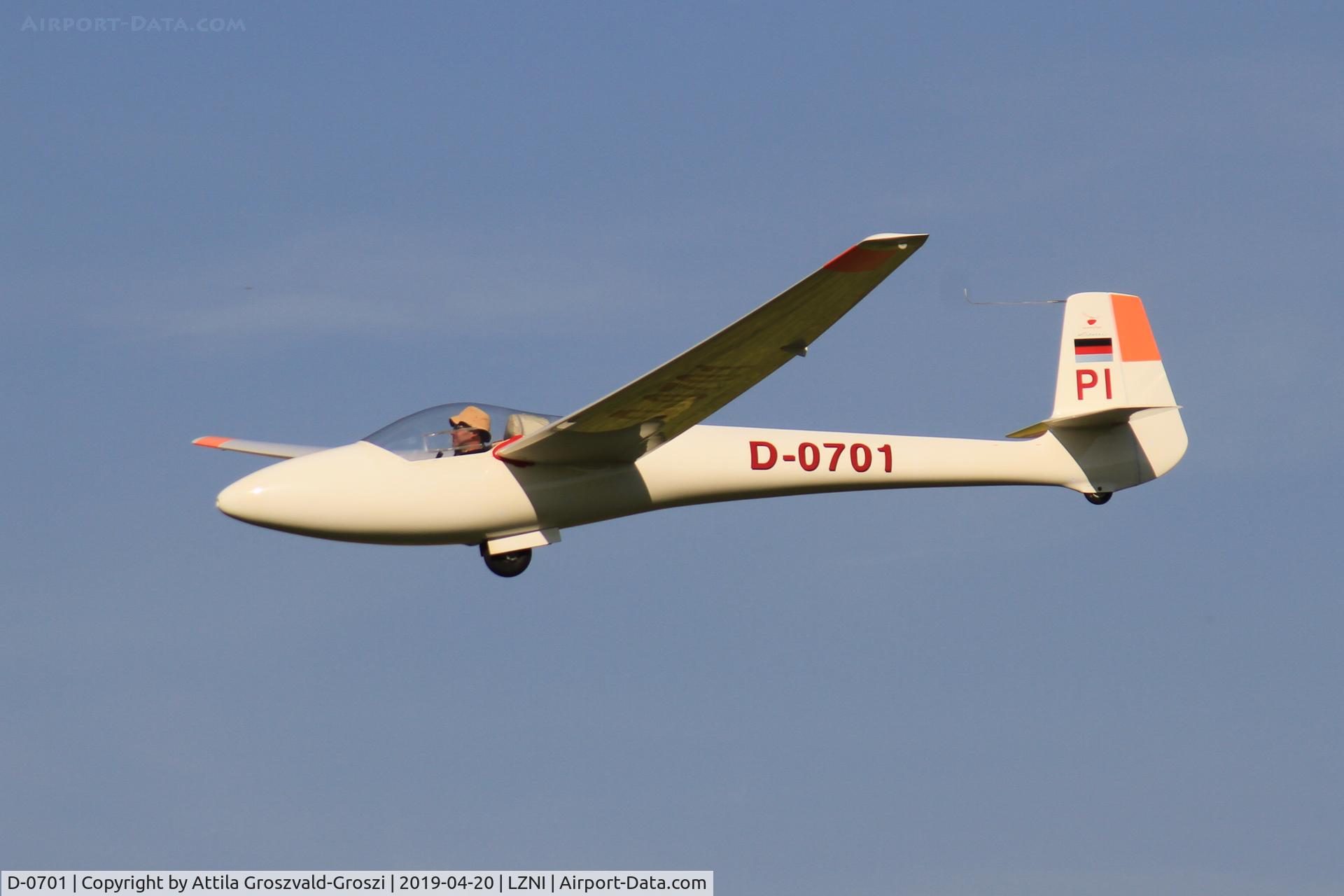 D-0701, 1971 Glasflugel H-201B Standard Libelle C/N 184, LZNI - Nitra Airport, Slovakia - Pribina Cup 2019