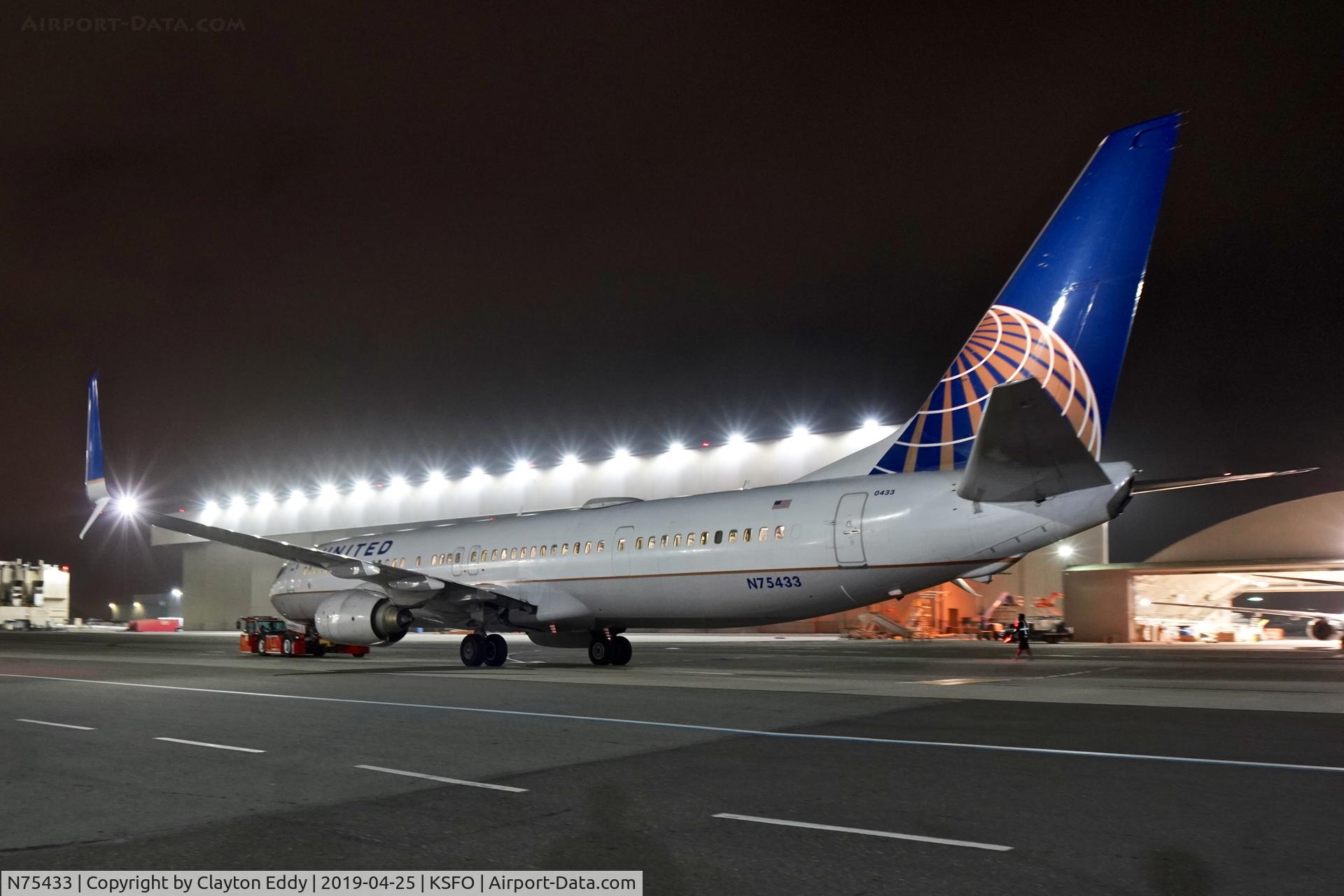 N75433, 2009 Boeing 737-924/ER C/N 33527, SFO 2019.