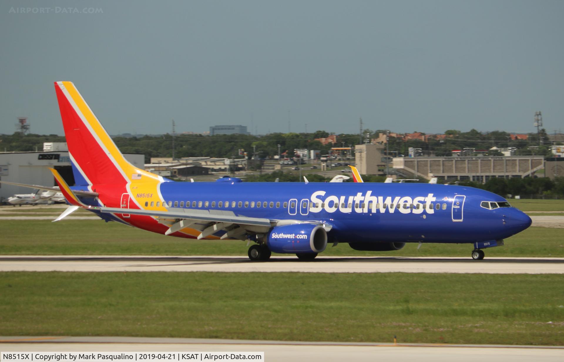 N8515X, 2016 Boeing 737-8H4 C/N 36943, Boeing 737-8H4