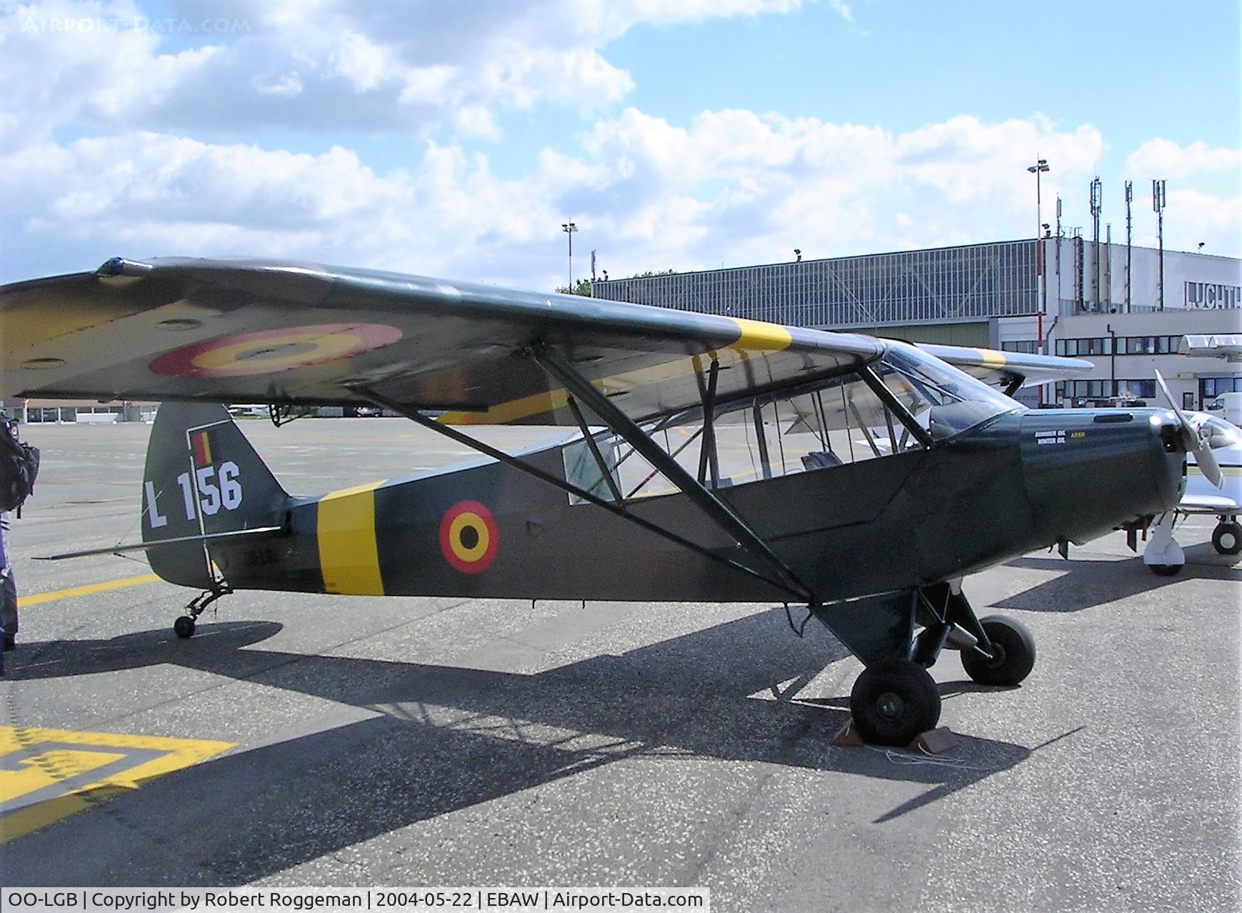 OO-LGB, 1951 Piper L-18C Super Cub (PA-18-95) C/N 18-1650, STAMPE FLY IN.L-156.