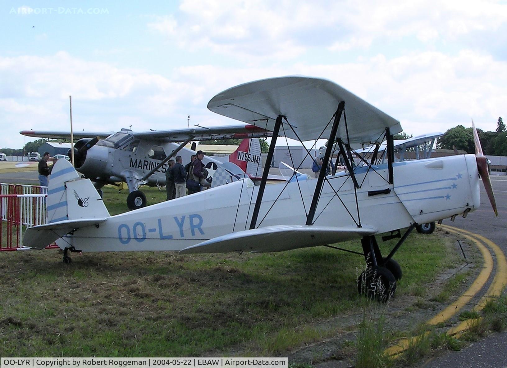 OO-LYR, Stampe-Vertongen SV-4C C/N 109, STAMPE FLY IN.