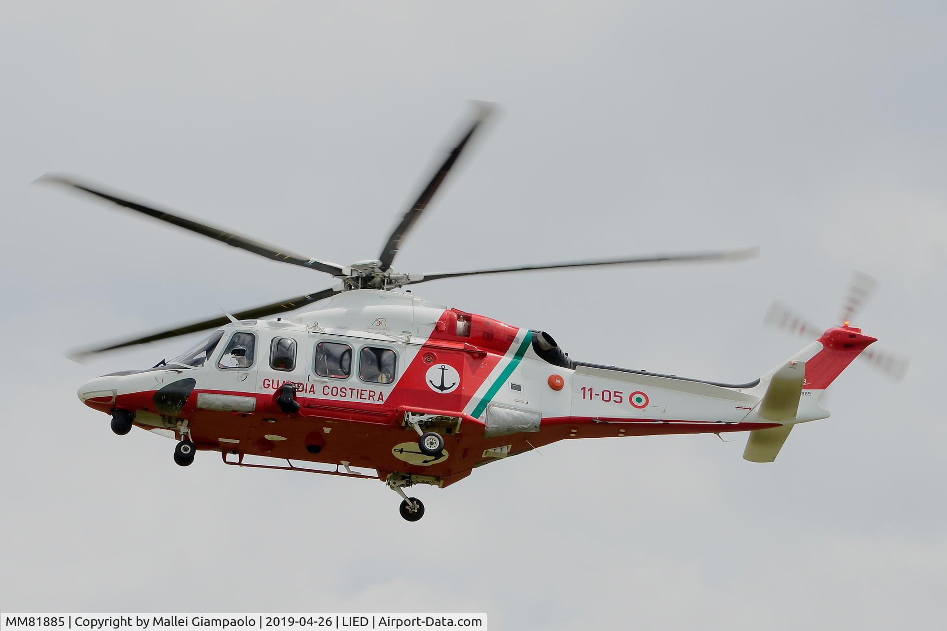 MM81885, 2015 AgustaWestland AW-139CP Nemo C/N 31584, MM81885