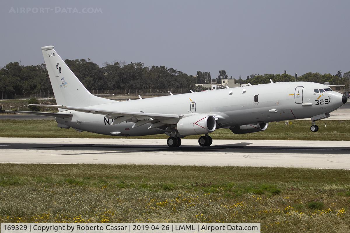 169329, 2017 Boeing P-8A Poseidon C/N 62295, Runway 13