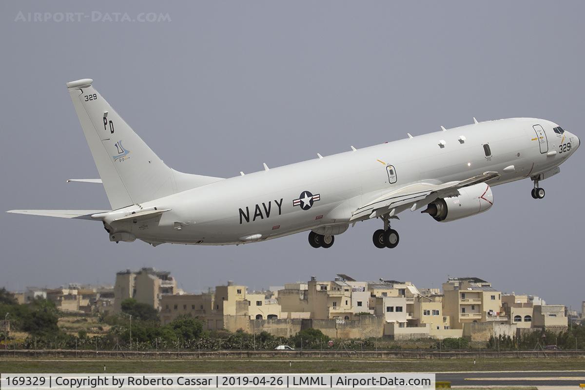 169329, 2017 Boeing P-8A Poseidon C/N 62295, Runway 13