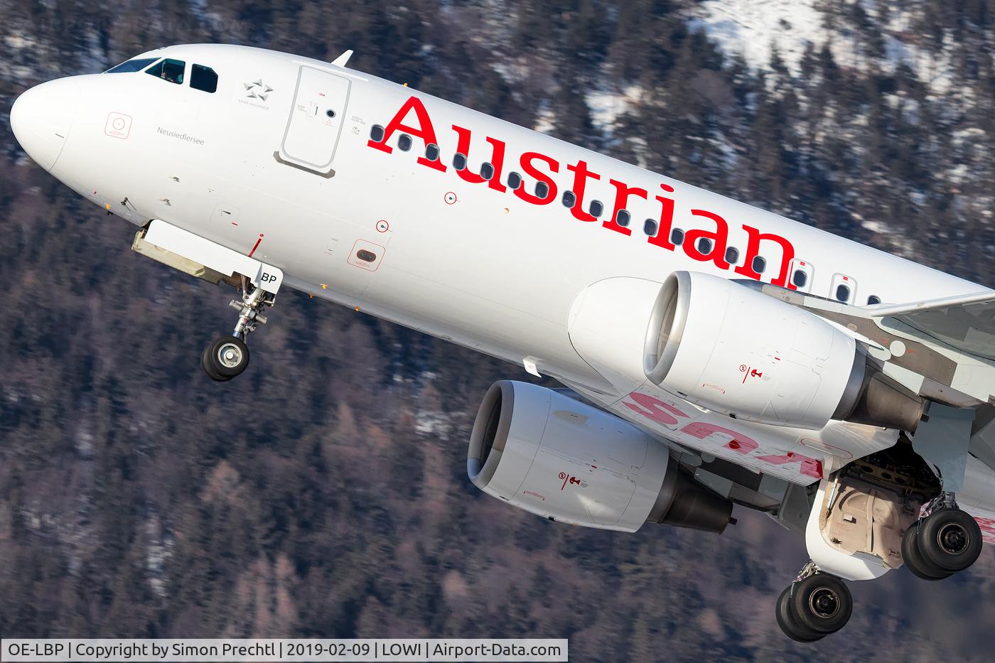 OE-LBP, 1998 Airbus A320-214 C/N 797, OE-LBP @ Innsbruck Airport