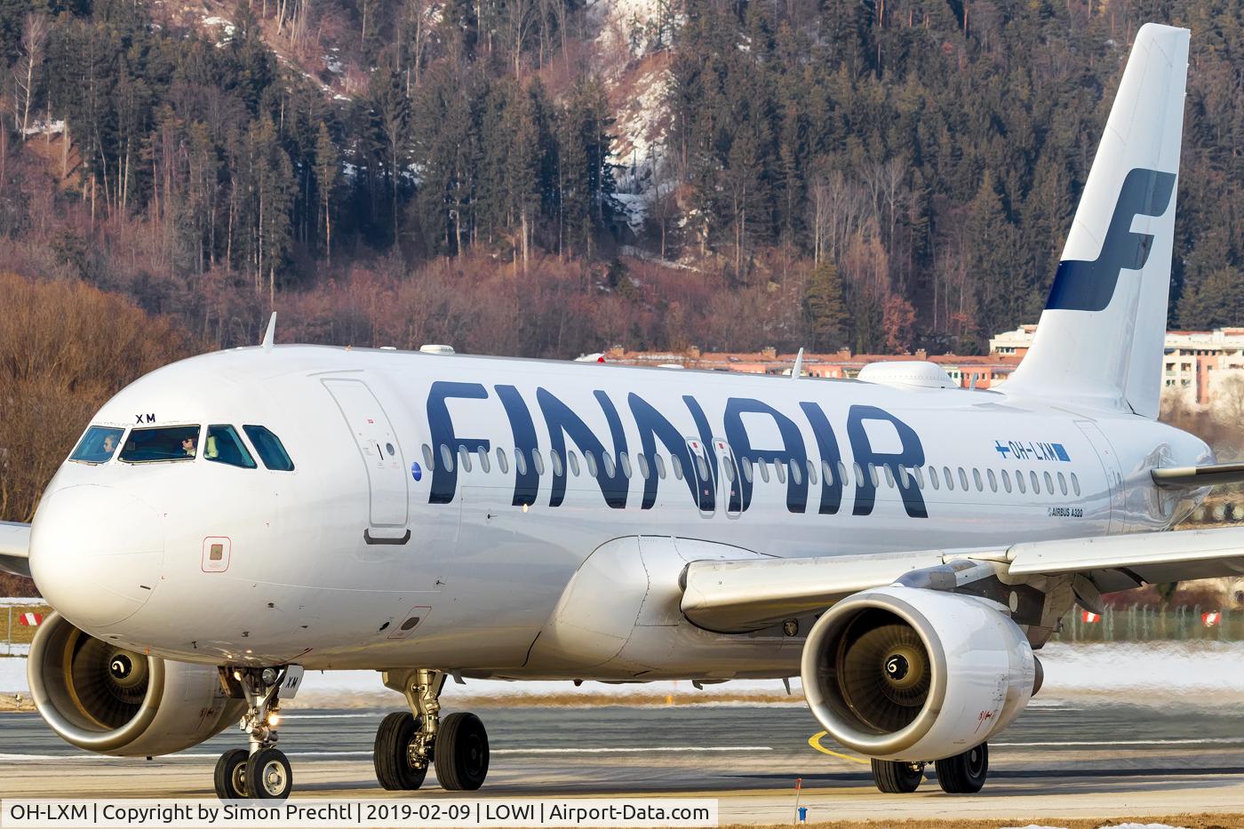 OH-LXM, 2003 Airbus A320-214 C/N 2154, OH-LXM @ Innsbruck Airport