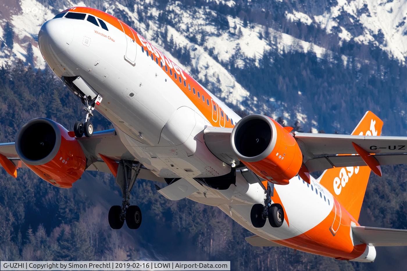 G-UZHI, 2018 Airbus A320-251NEO C/N 8304, G-UZHI @ Innsbruck Airport