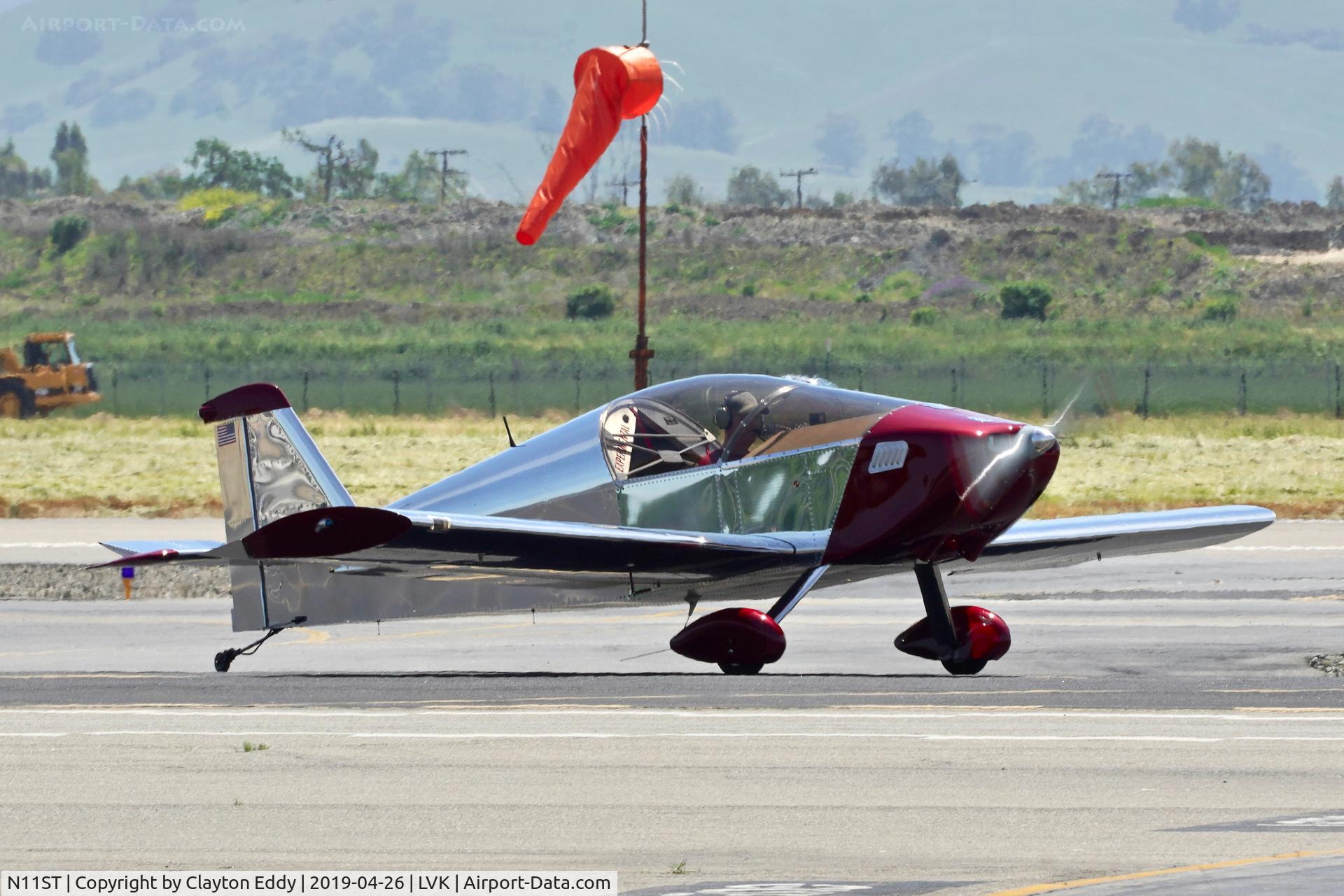 N11ST, Sonex Sonex C/N 702, Livermore Airport California 2019.