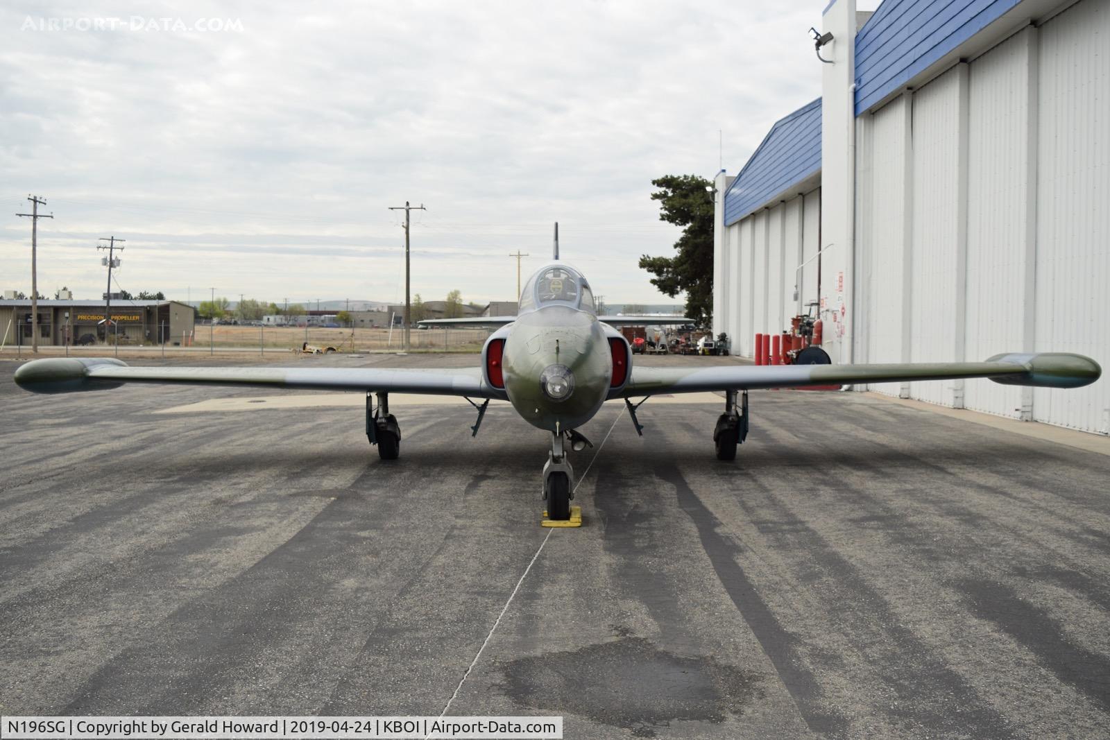 N196SG, 1969 Soko G-2 Galeb C/N 23196, Parked on south GA ramp.