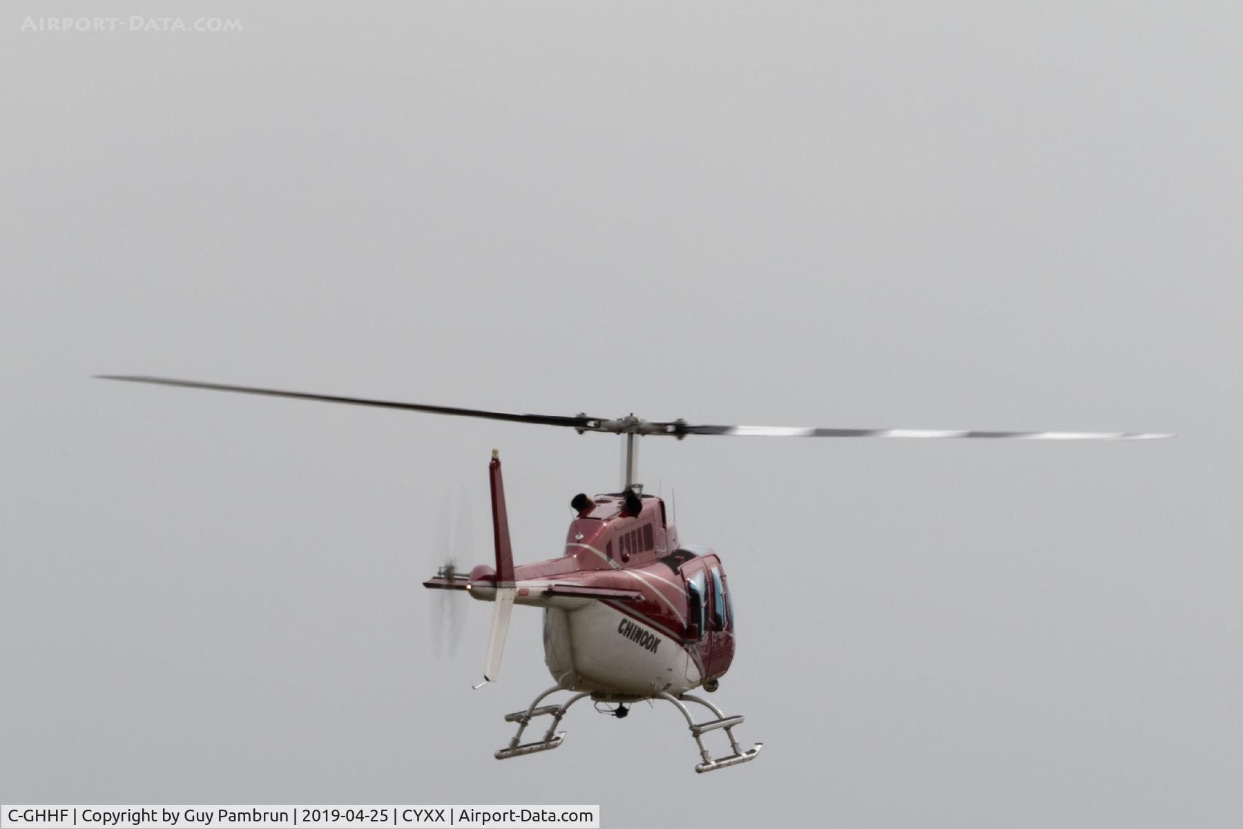 C-GHHF, 1981 Bell 206B JetRanger III C/N 3311, Landing