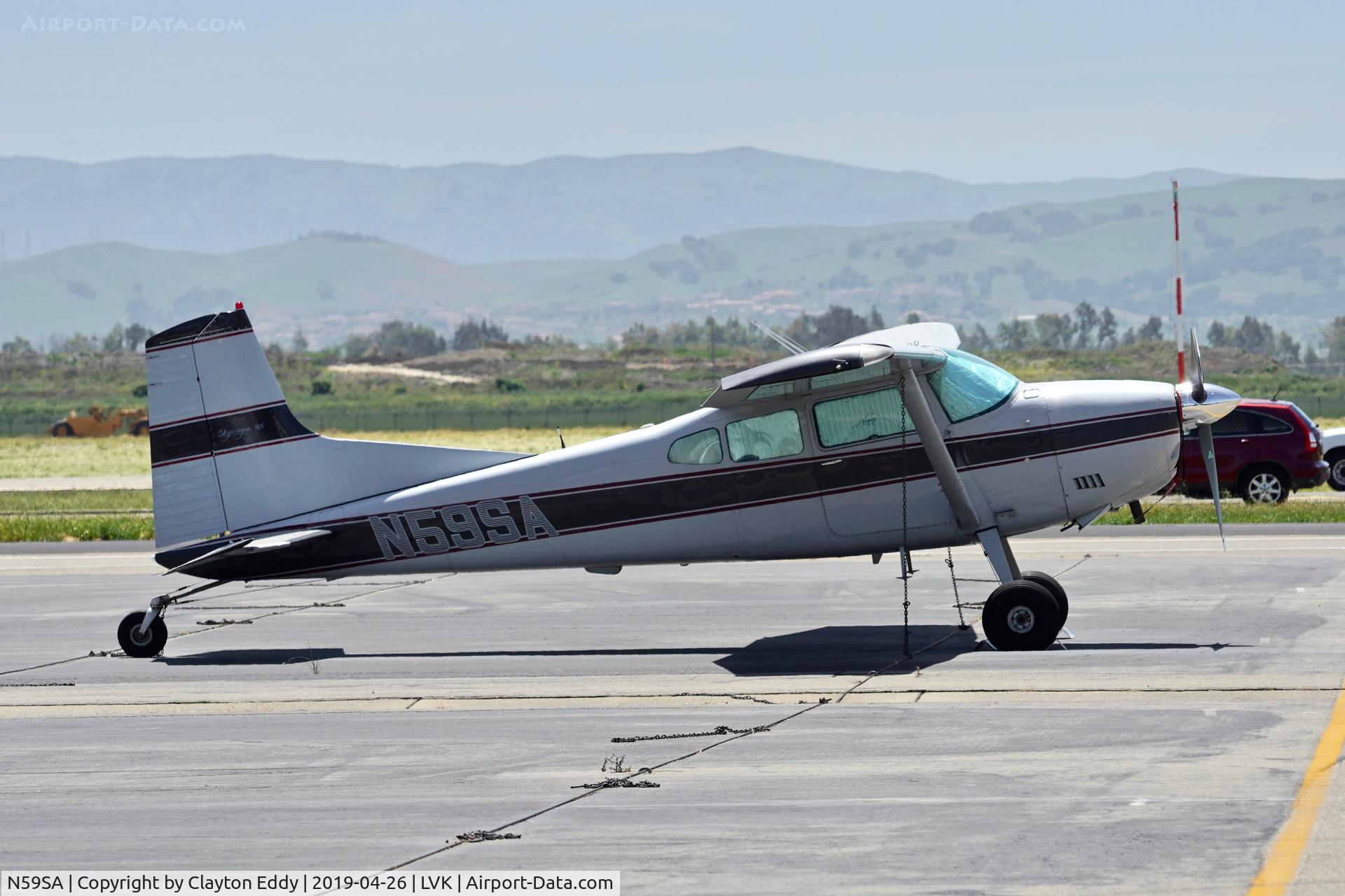 N59SA, 1978 Cessna A185F Skywagon 185 C/N 18503708, Livermore Airport California 2019.
