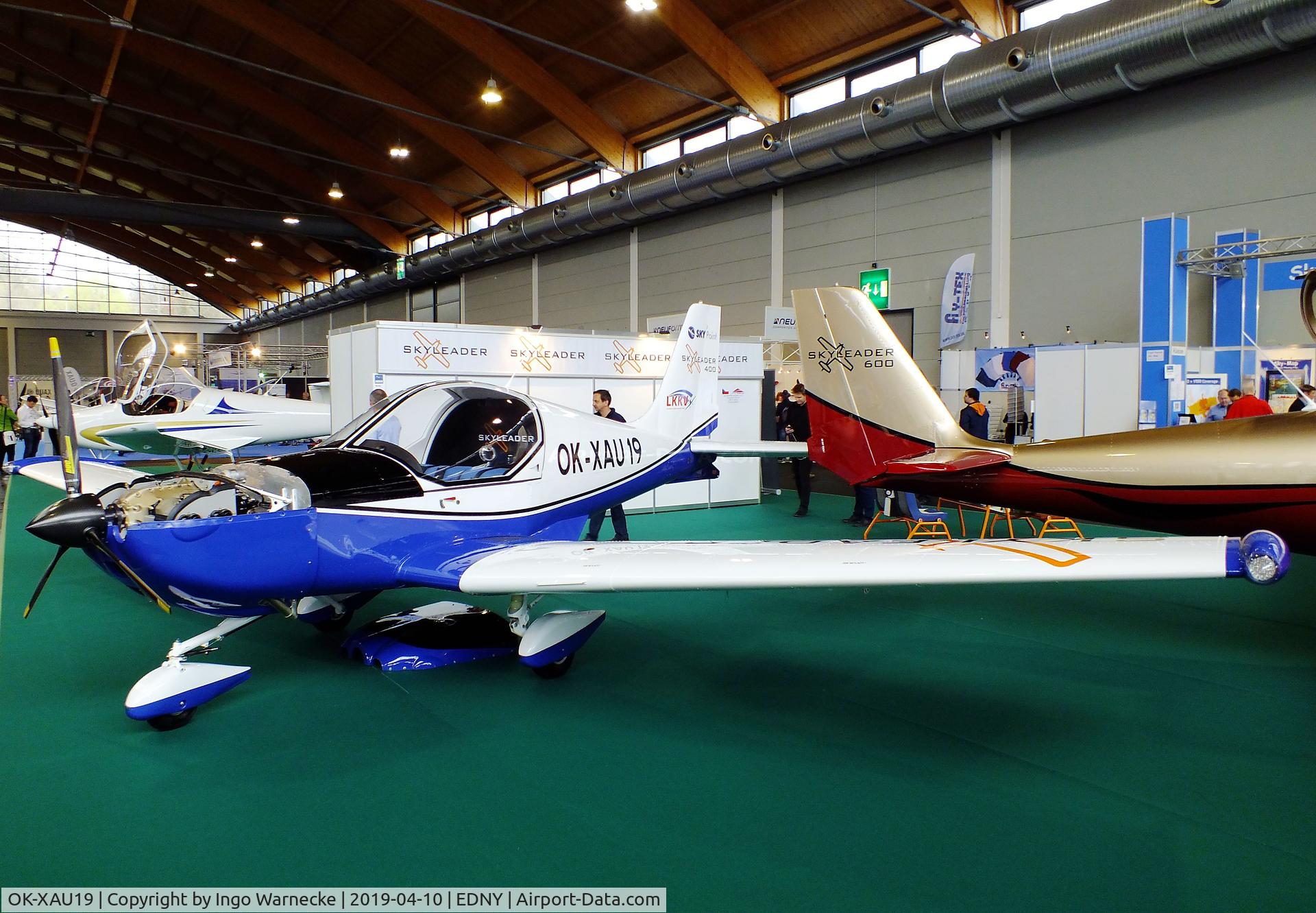 OK-XAU19, Skyleader 400 C/N 4 302341 X, Skyleader 400 at the AERO 2019, Friedrichshafen