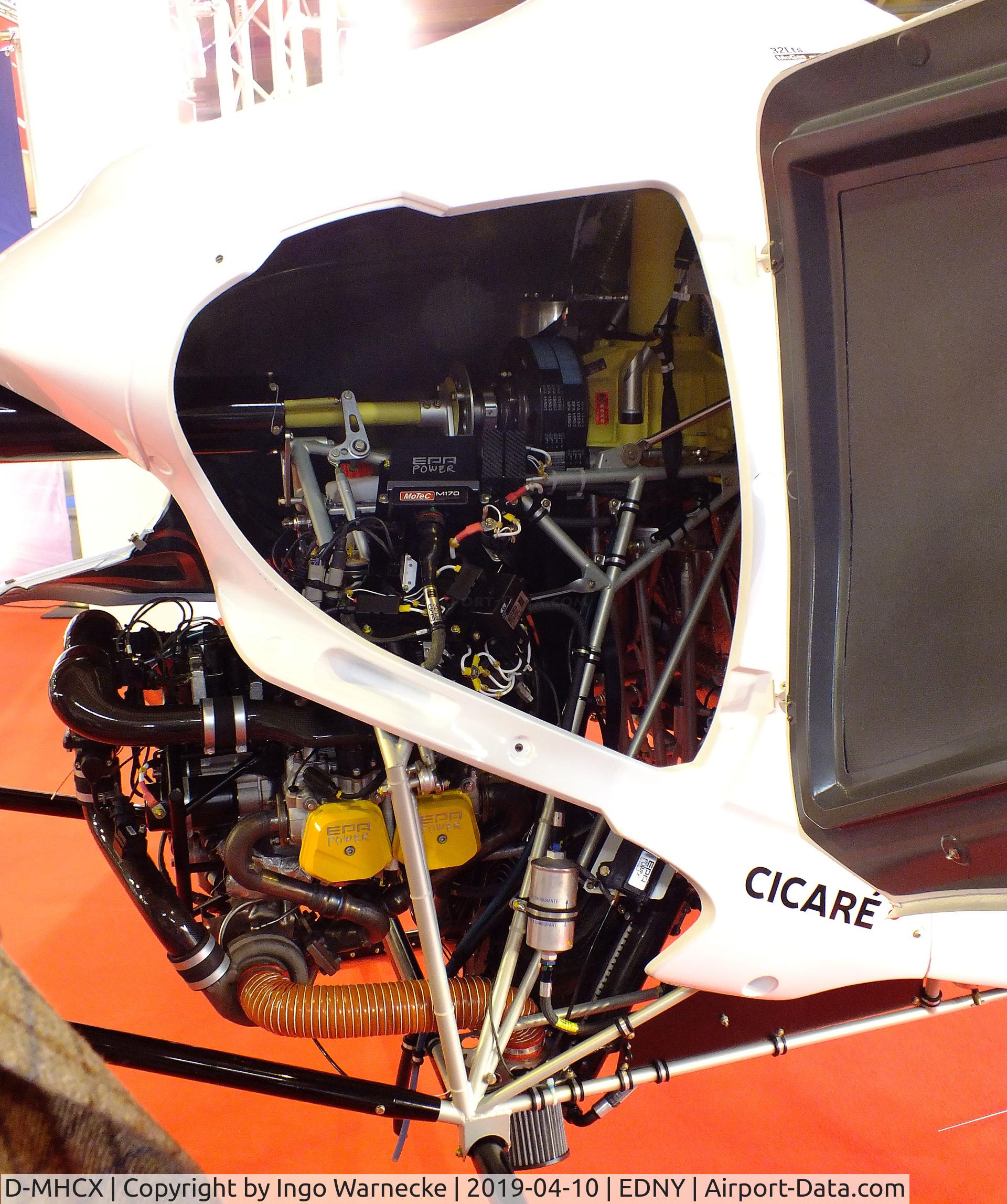 D-MHCX, Cicare CH-8 C/N not found_d-mhcx, Cicare CH-8 at the AERO 2019, Friedrichshafen
