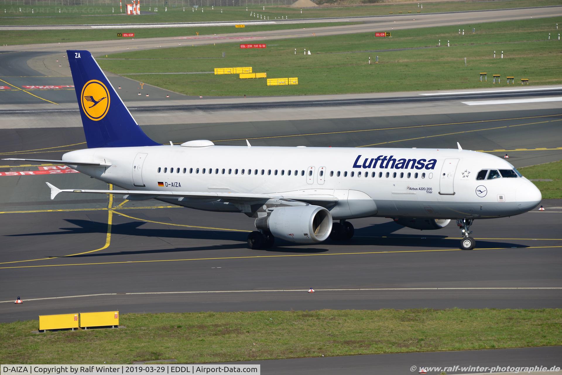 D-AIZA, 2009 Airbus A320-214 C/N 4097, Airbus A320-214 - LH DLH Lufthansa 'Trier' - 4097 - D-AIZA - 29.03.2019 - DUS
