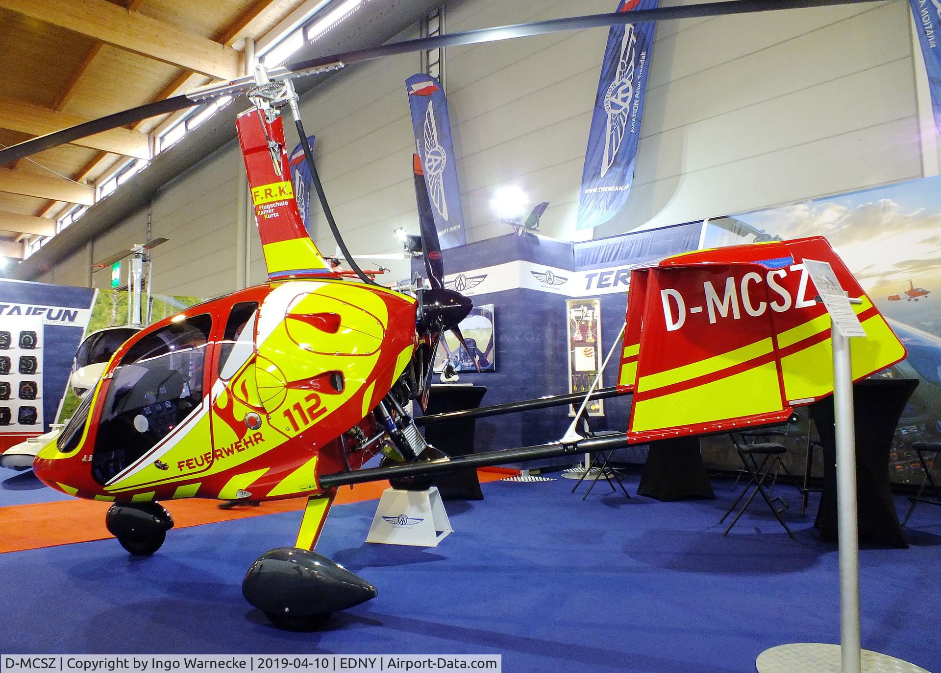 D-MCSZ, Aviation Artur Trendak Taurus C/N unknown_d-mcsz, Trendak Taurus at the AERO 2019, Friedrichshafen